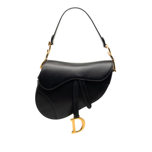 Smooth Calfskin Saddle Bag