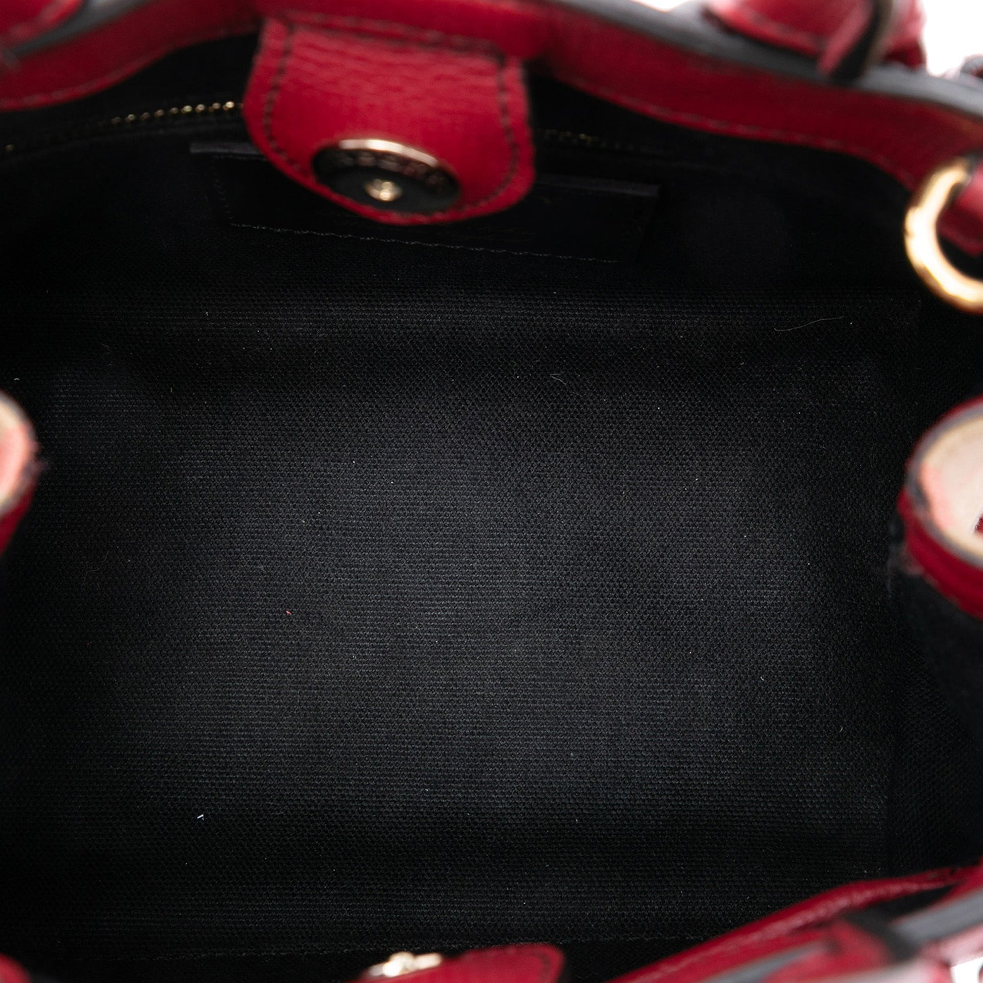 Burberry Small Grainy Calfskin and House Check Banner Satchel