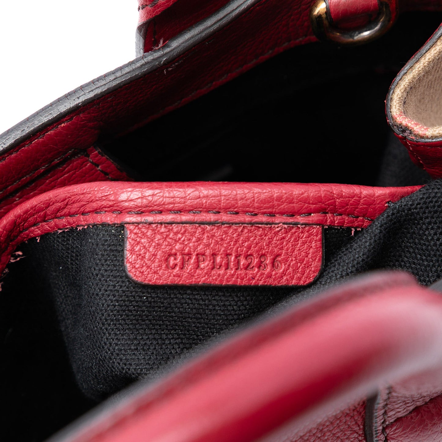 Burberry Small Grainy Calfskin and House Check Banner Satchel