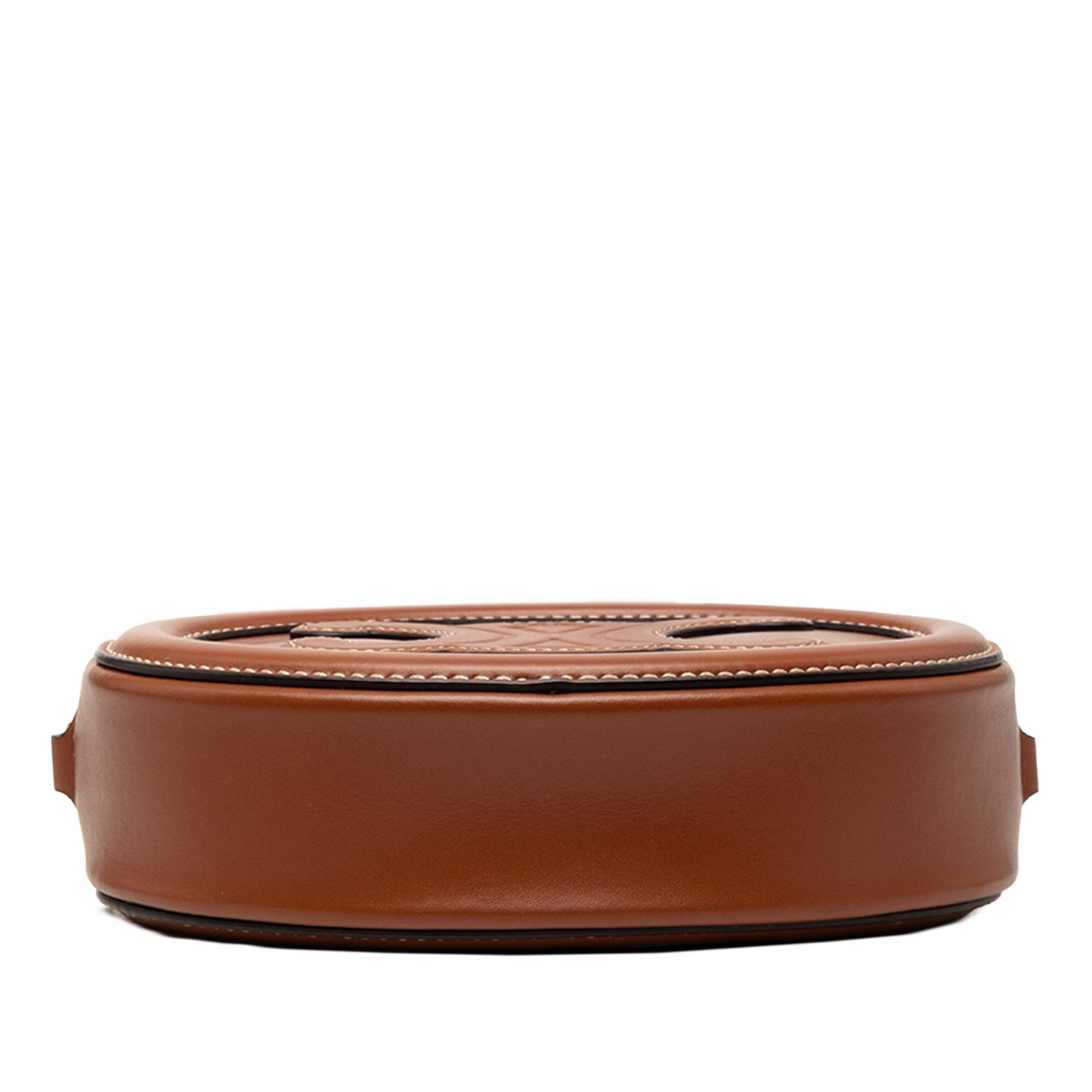 Celine Small Calfskin Cuir Triomphe Oval Crossbody