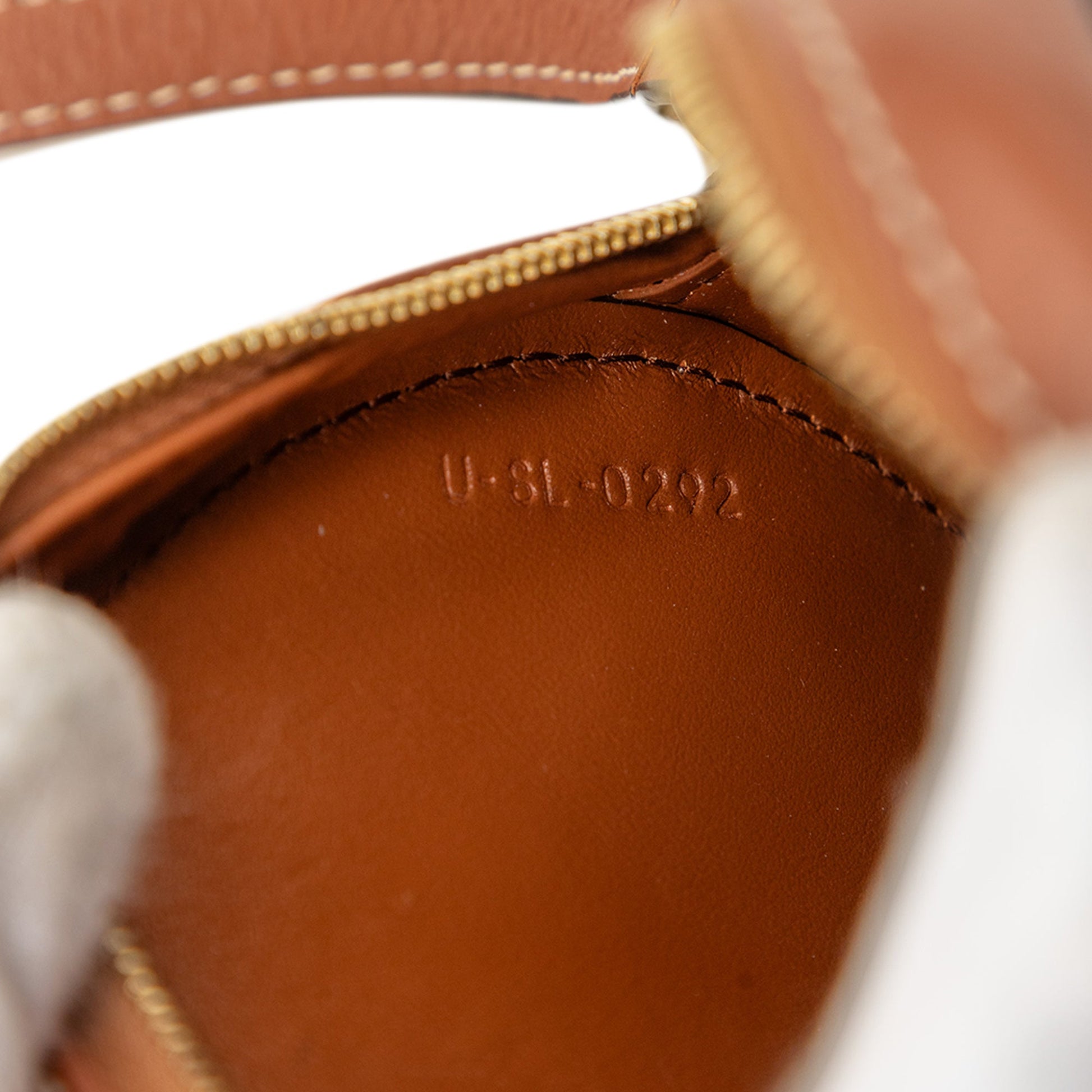 Celine Small Calfskin Cuir Triomphe Oval Crossbody
