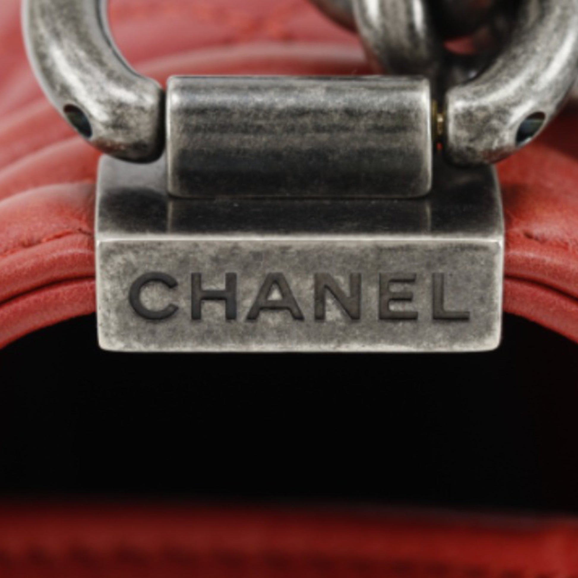 Chanel Old Medium Quilted Lambskin Boy Flap