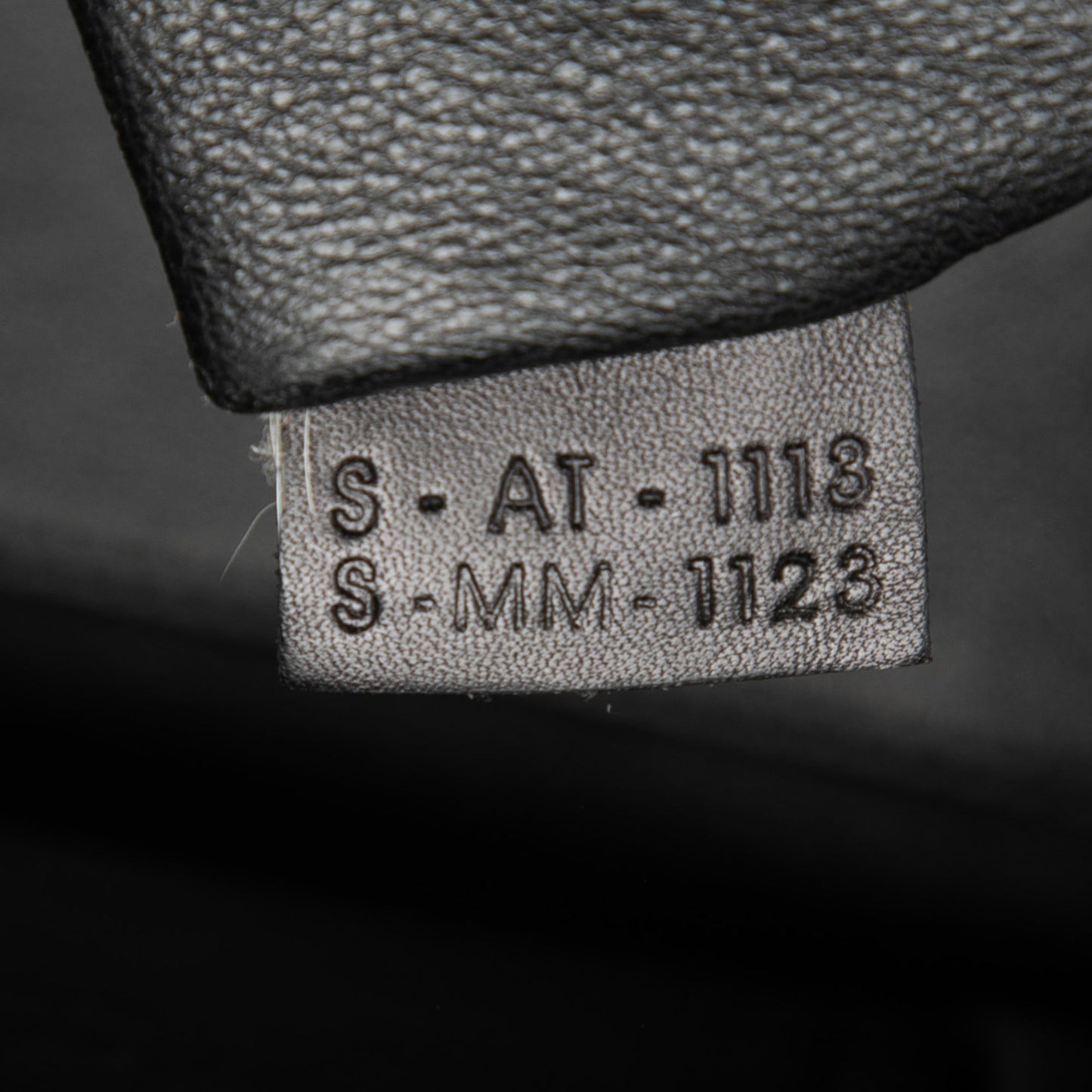 Micro Tricolor Calfskin and Suede Luggage Tote