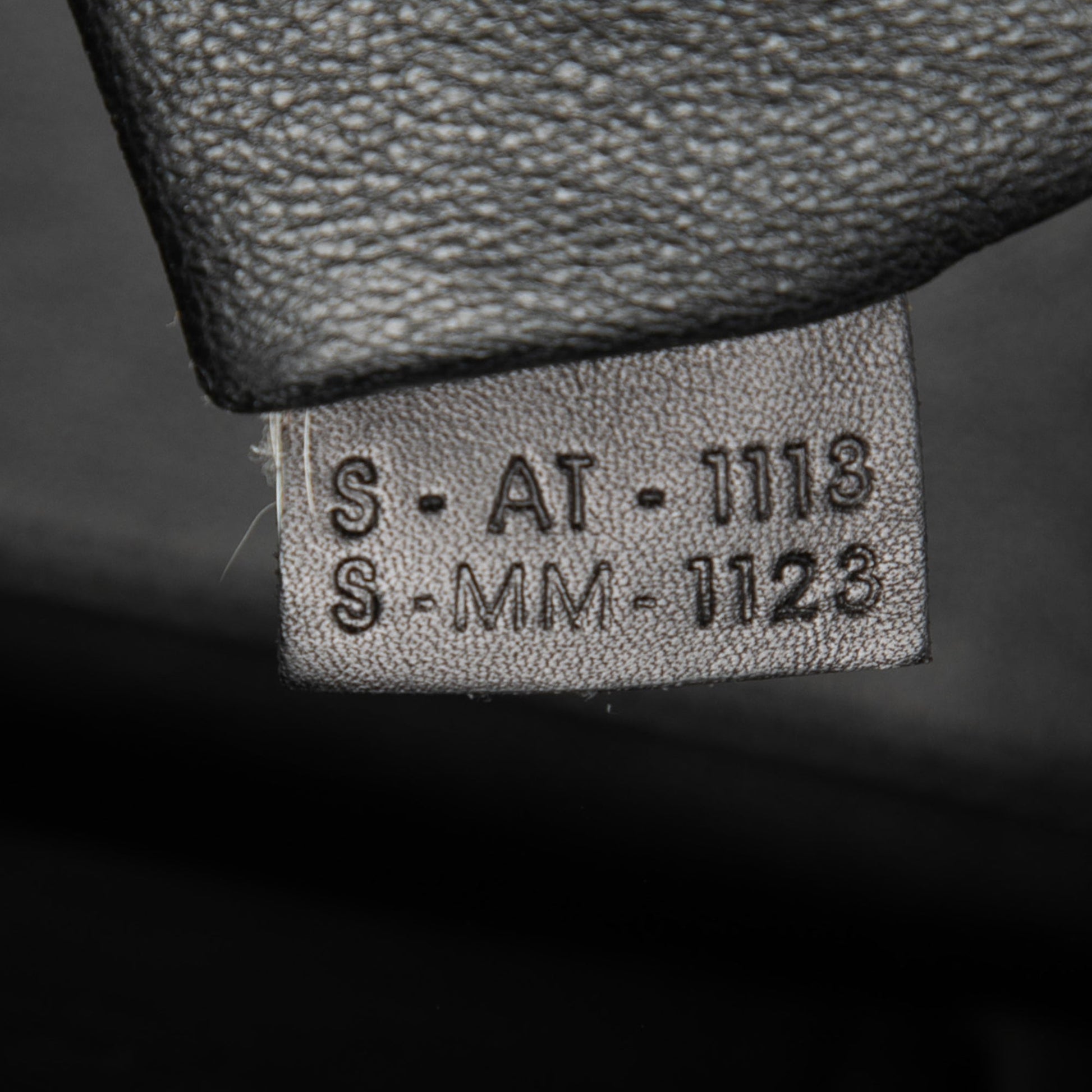Micro Tricolor Calfskin and Suede Luggage Tote
