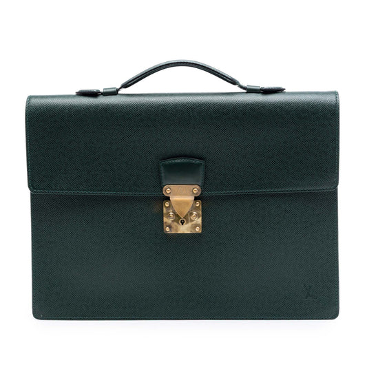 Louis Vuitton Taiga Serviette Kourad Briefcase
