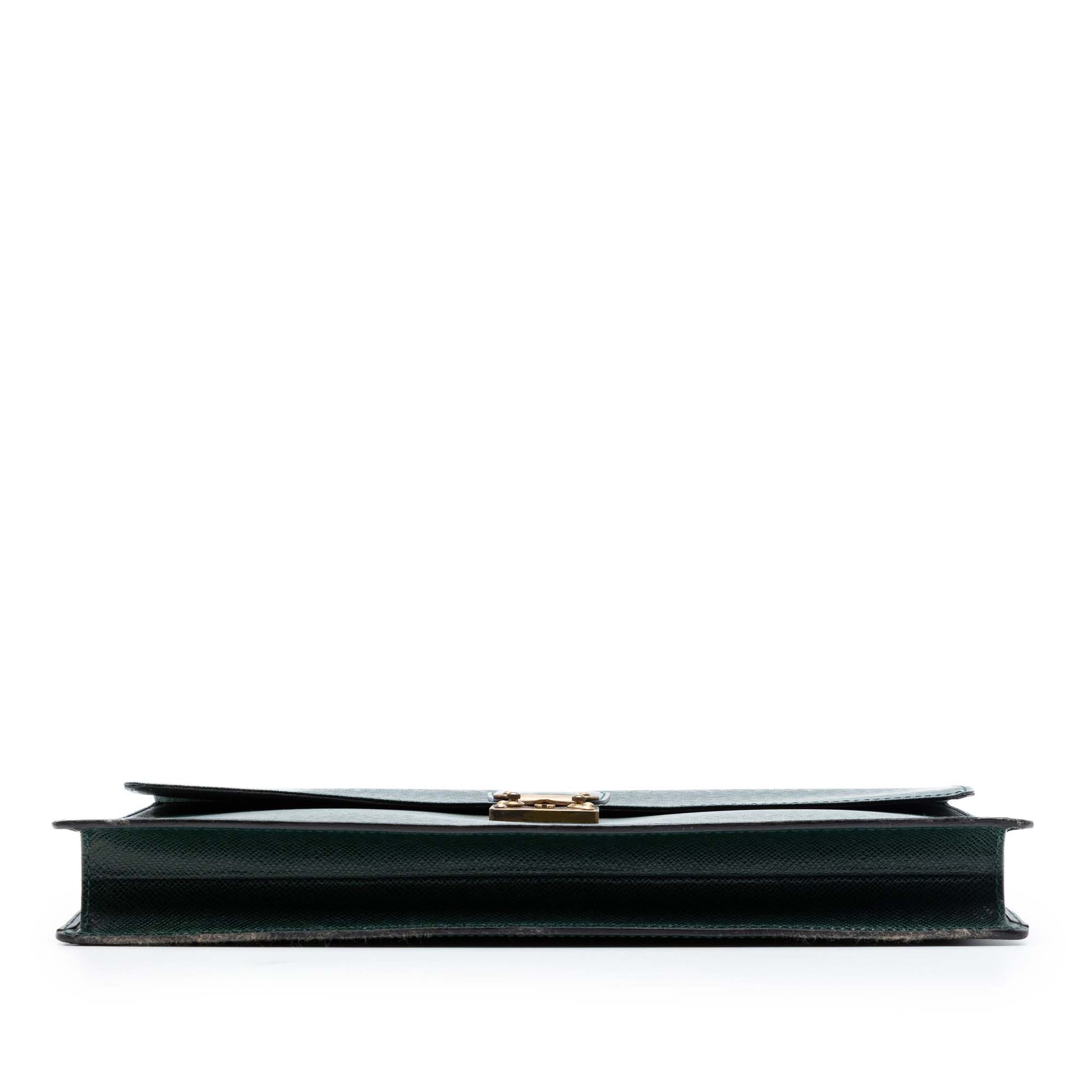 Louis Vuitton Taiga Serviette Kourad Briefcase