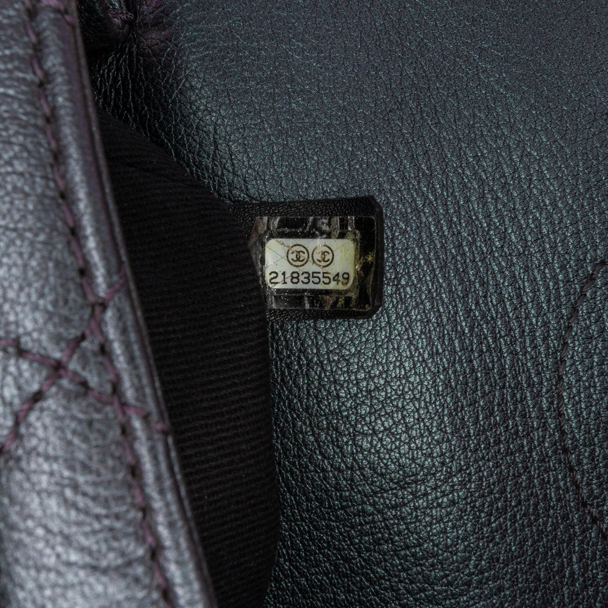 Chanel Small Iridescent Goatskin Rainbow Hardware Double Carry Waist Chain Flap