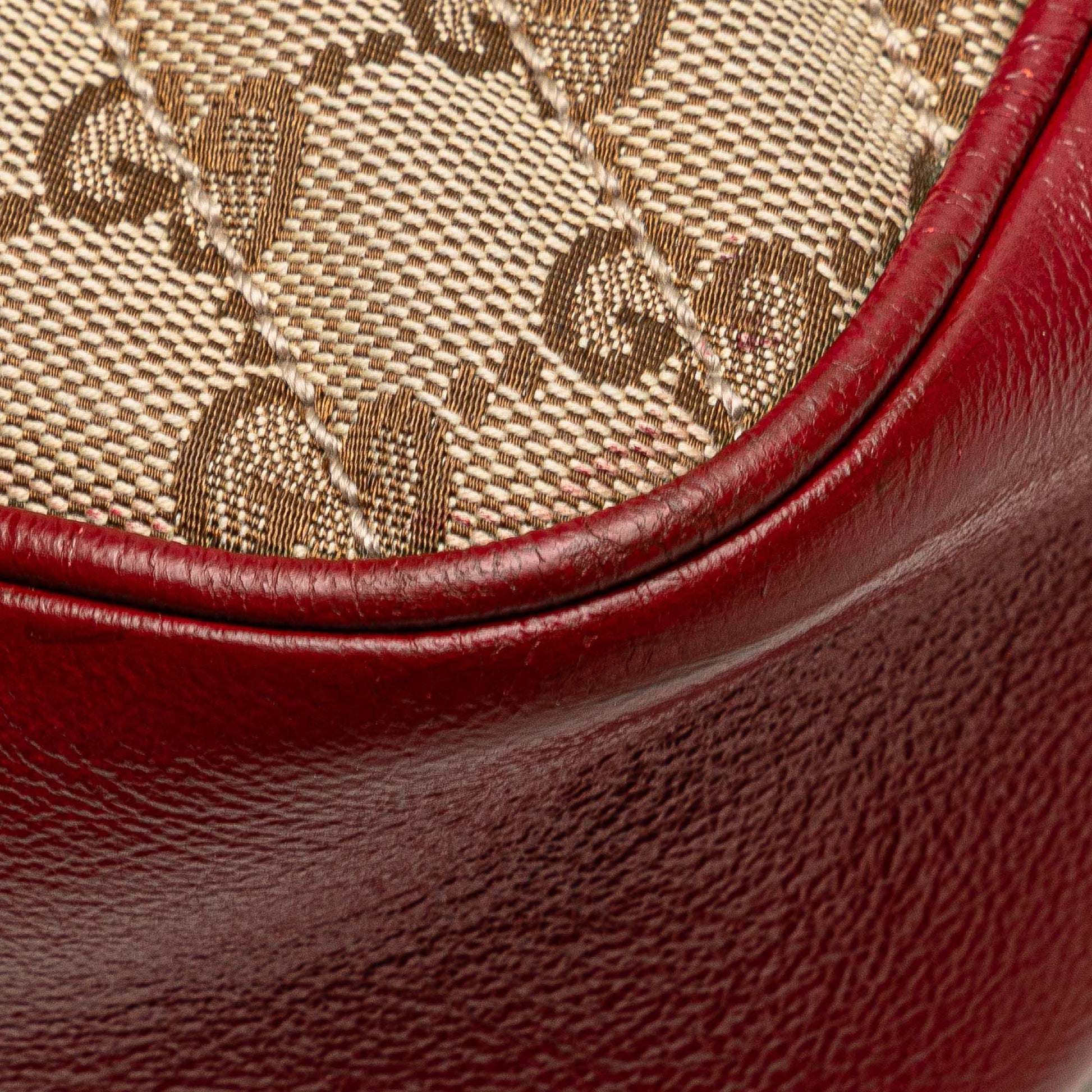 Gucci Small GG Marmont Matelasse GG Canvas and Leather Crossbody