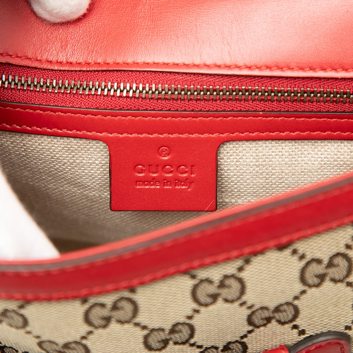 Gucci Medium GG Canvas Lady Web Crossbody