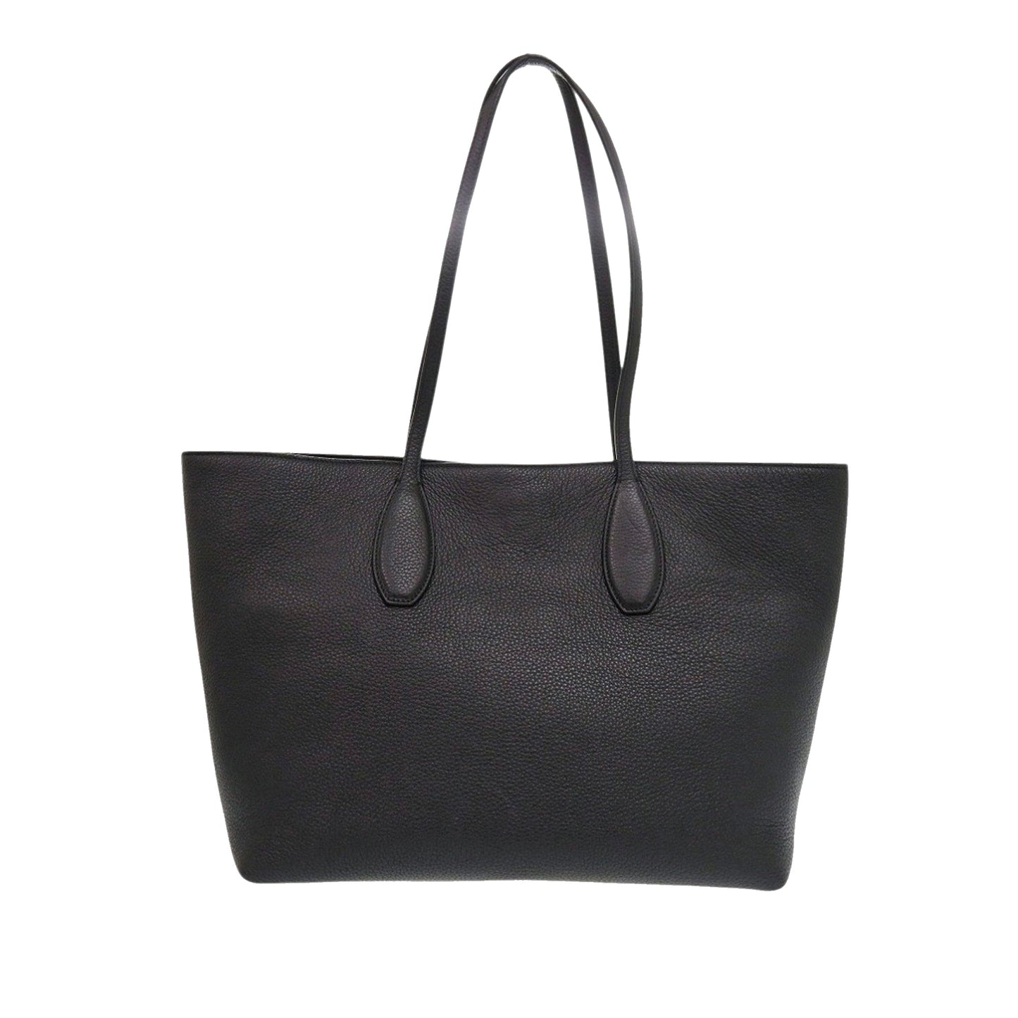 Ferragamo Grained Calfskin Studded Gancini Tote