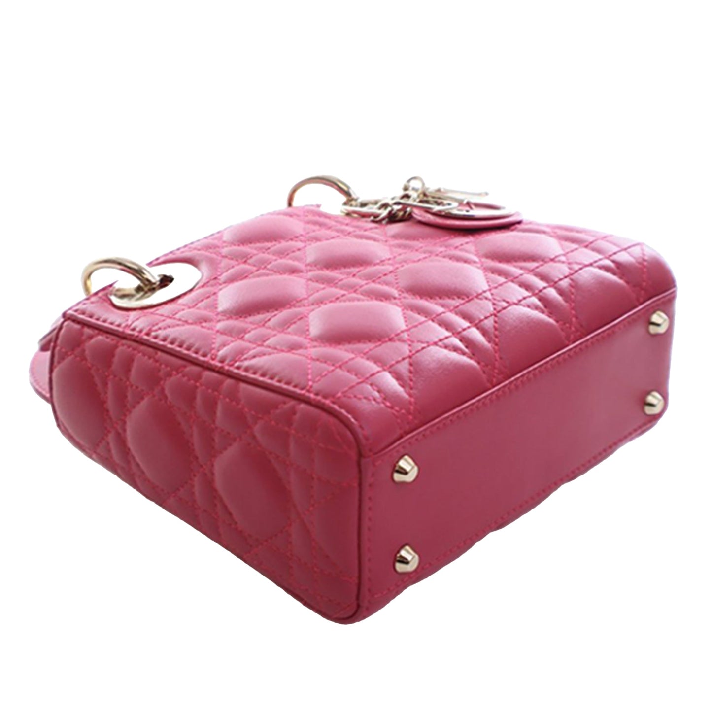 Dior Mini Lambskin Cannage Lady Dior