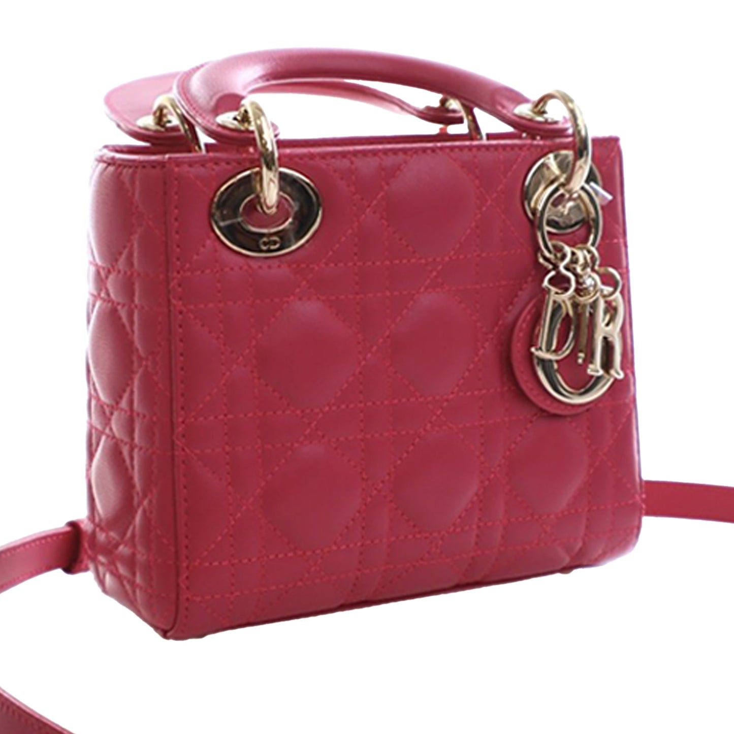 Dior Mini Lambskin Cannage Lady Dior