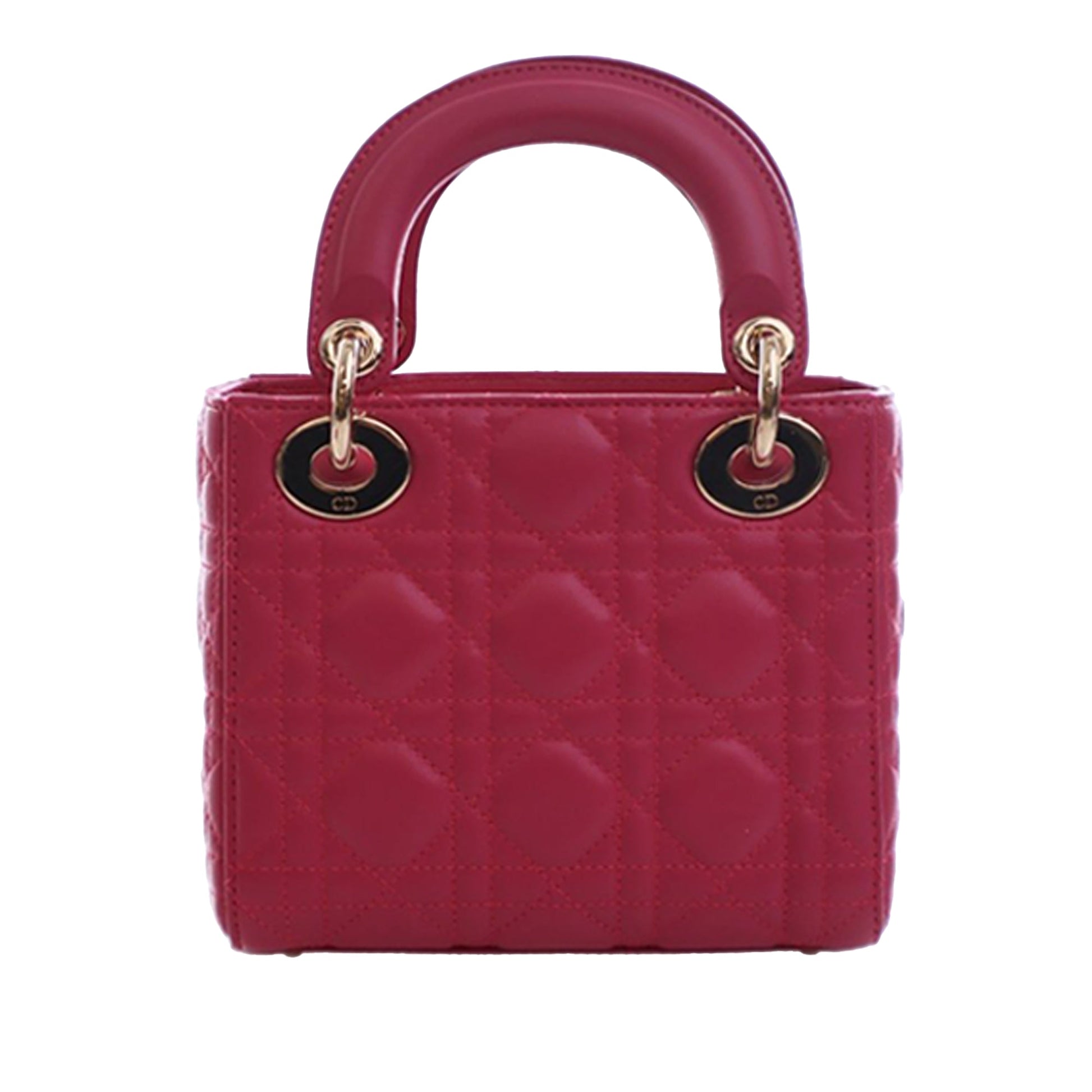 Dior Mini Lambskin Cannage Lady Dior