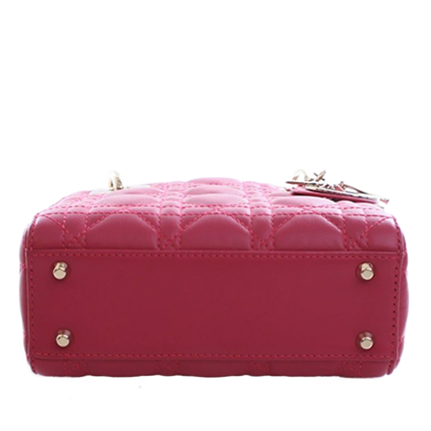 Dior Mini Lambskin Cannage Lady Dior