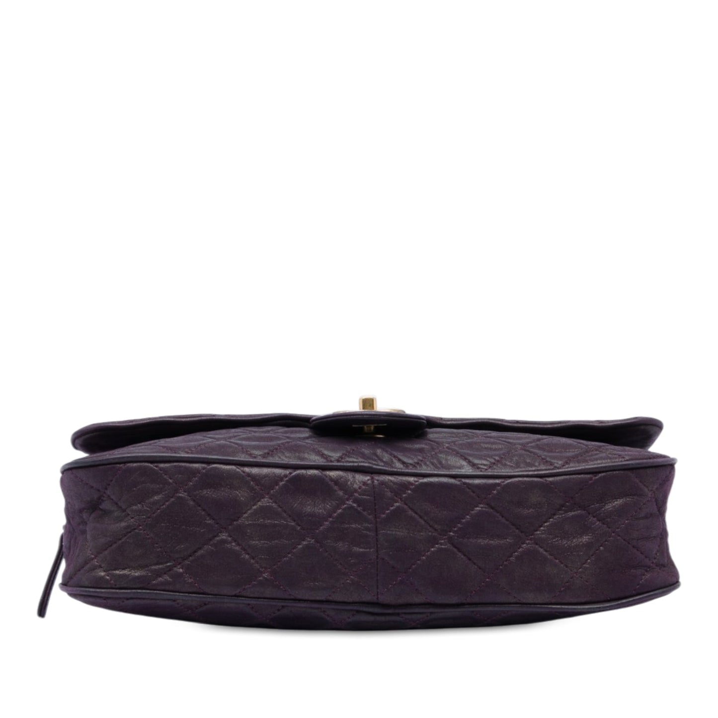 Chanel Large Quilted Iridescent Calfskin Shiva Flap
