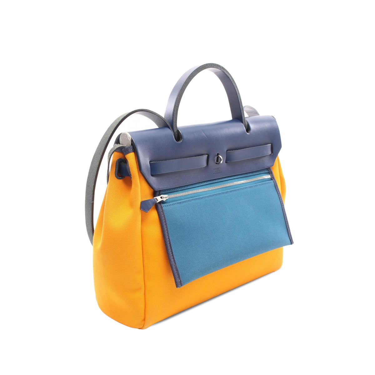 Hermès Toile Verso Herbag Zip 31 — Yellow