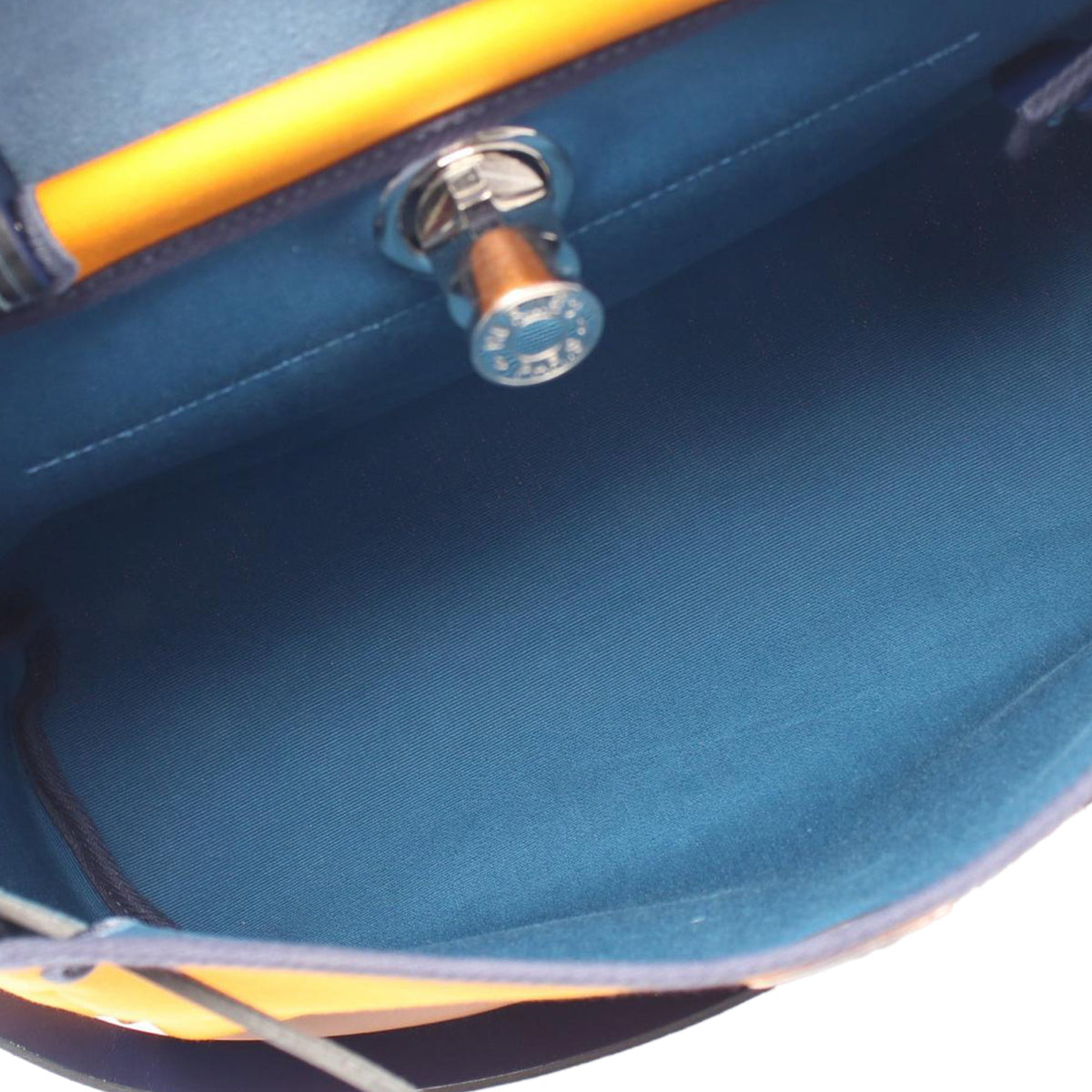Hermès Toile Verso Herbag Zip 31 — Yellow