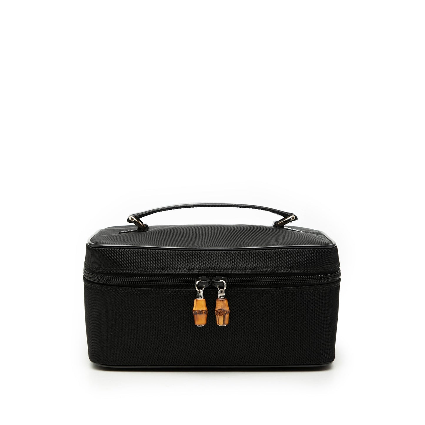 Gucci Nylon Bamboo Vanity Bag