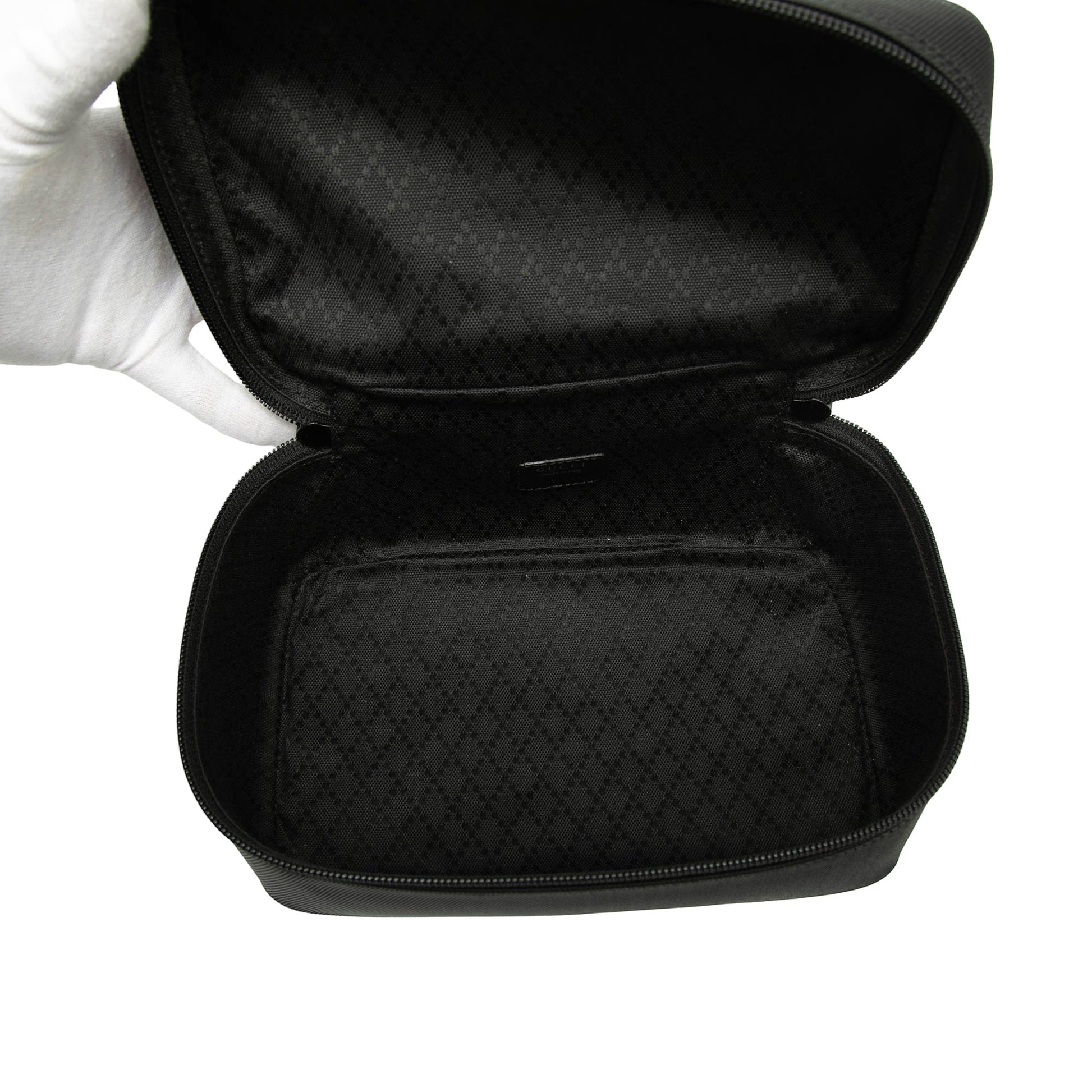 Gucci Nylon Bamboo Vanity Bag