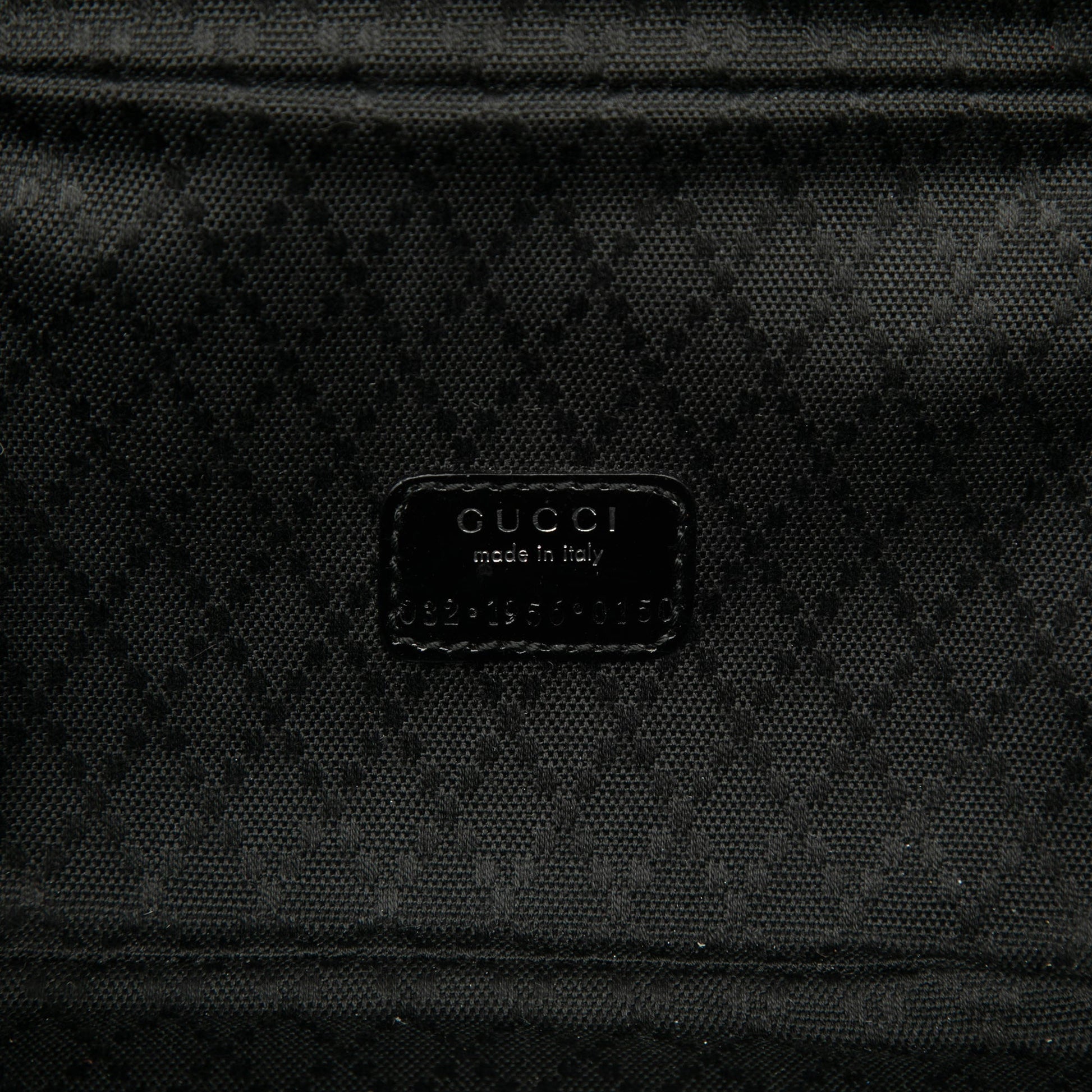Gucci Nylon Bamboo Vanity Bag