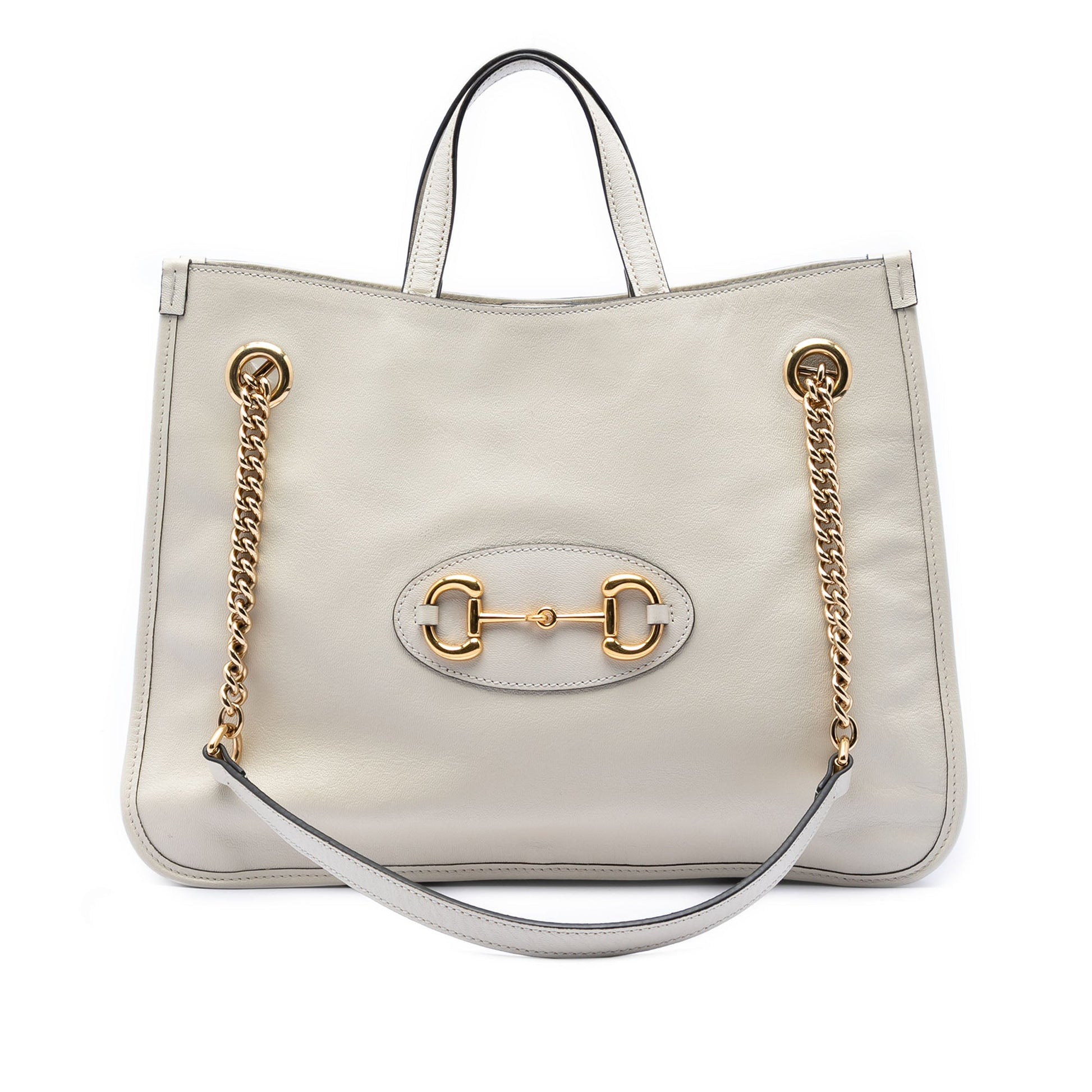 Gucci Medium Calfskin Horsebit 1955 Chain Tote