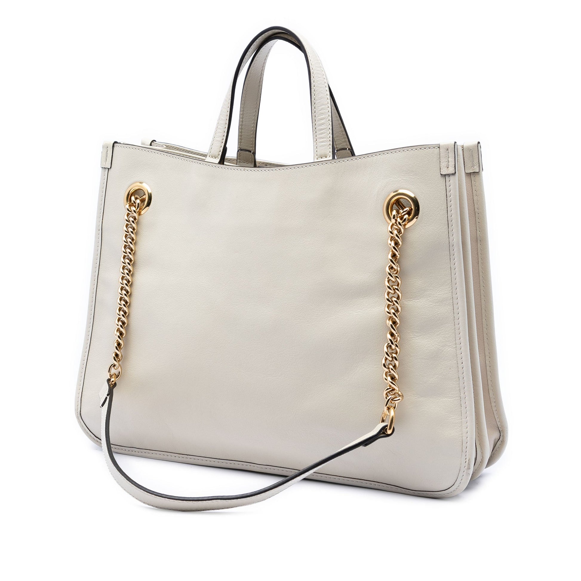 Gucci Medium Calfskin Horsebit 1955 Chain Tote
