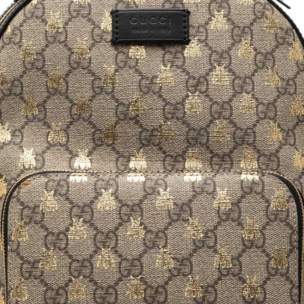 Gucci Small GG Supreme Bee Backpack