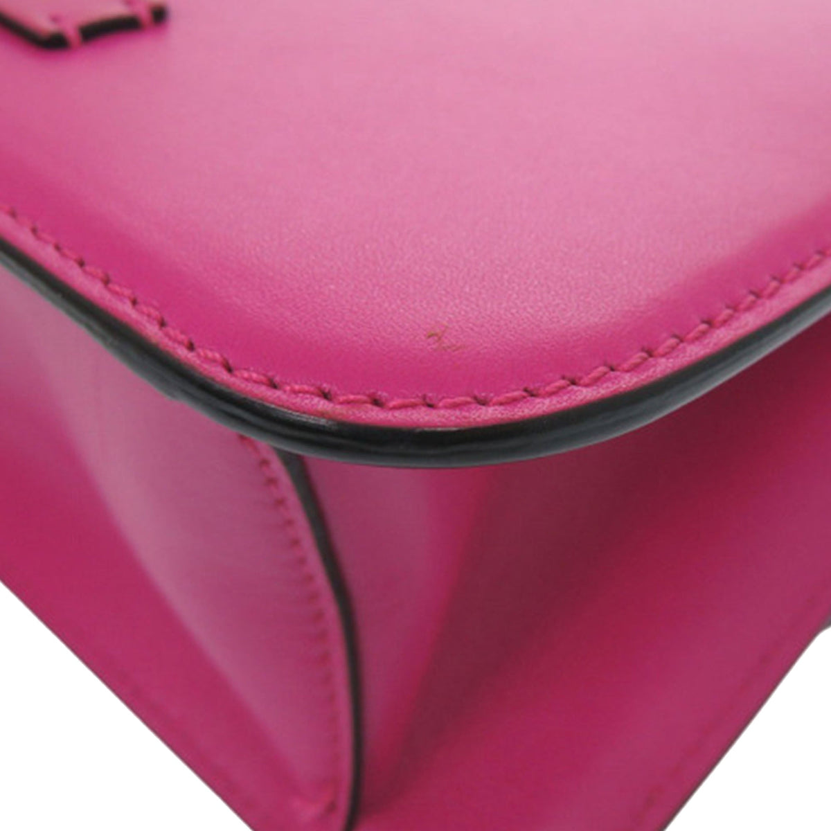 Valentino Mini Smooth Calfskin VSling Crossbody — Pink