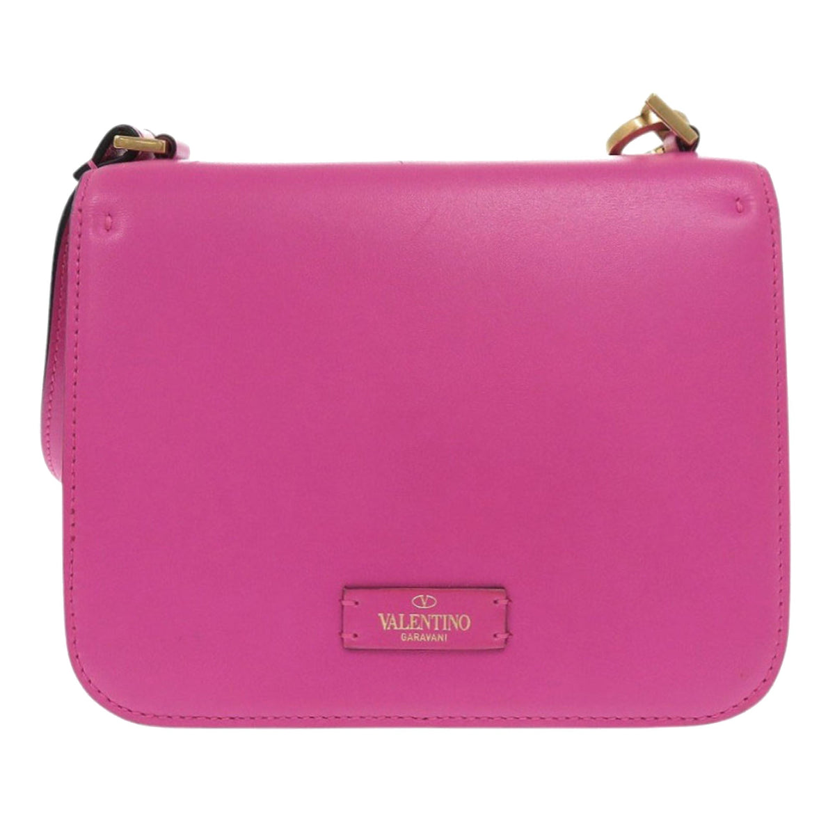 Valentino Mini Smooth Calfskin VSling Crossbody — Pink