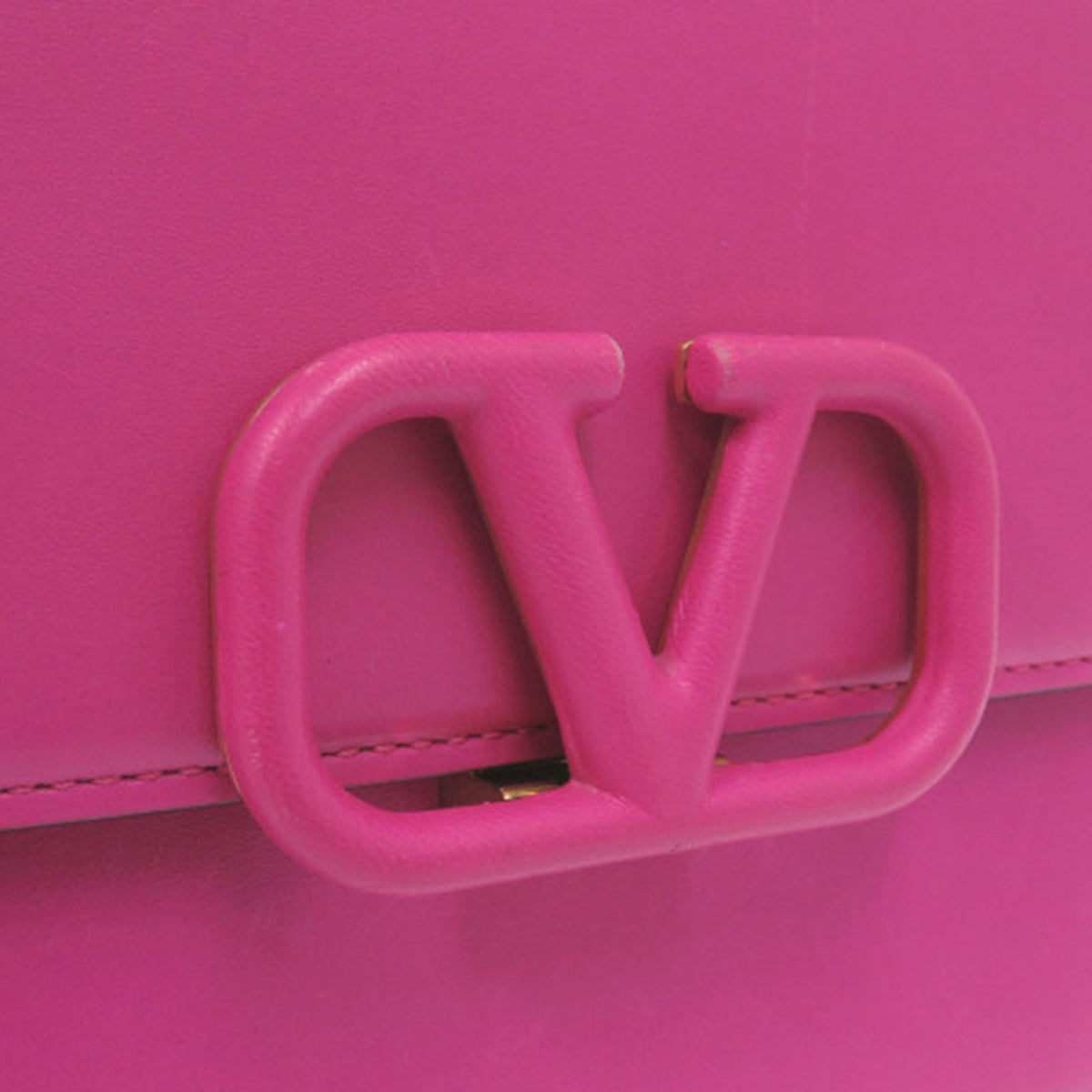 Valentino Mini Smooth Calfskin VSling Crossbody — Pink