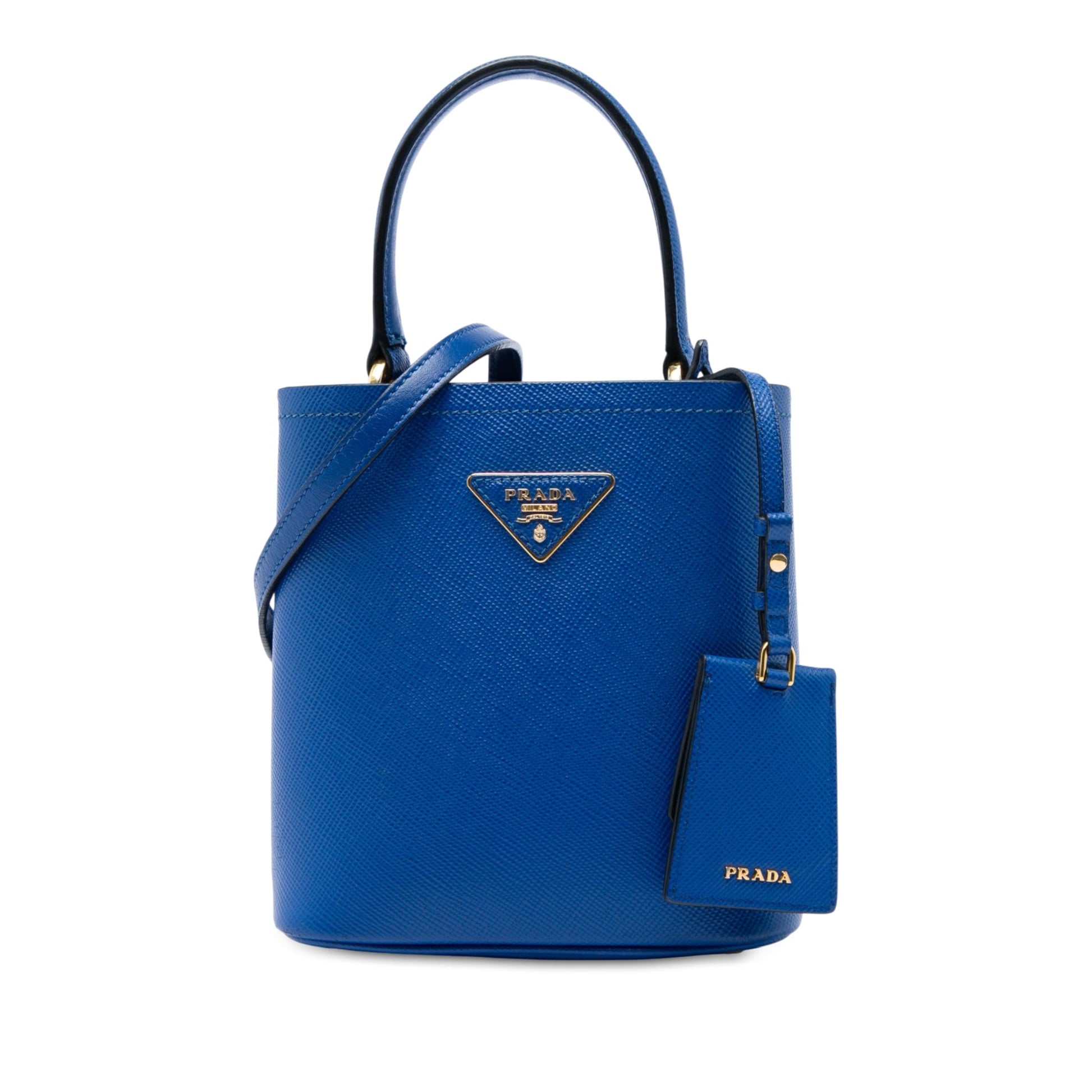 Prada Small Saffiano Cuir Panier Satchel