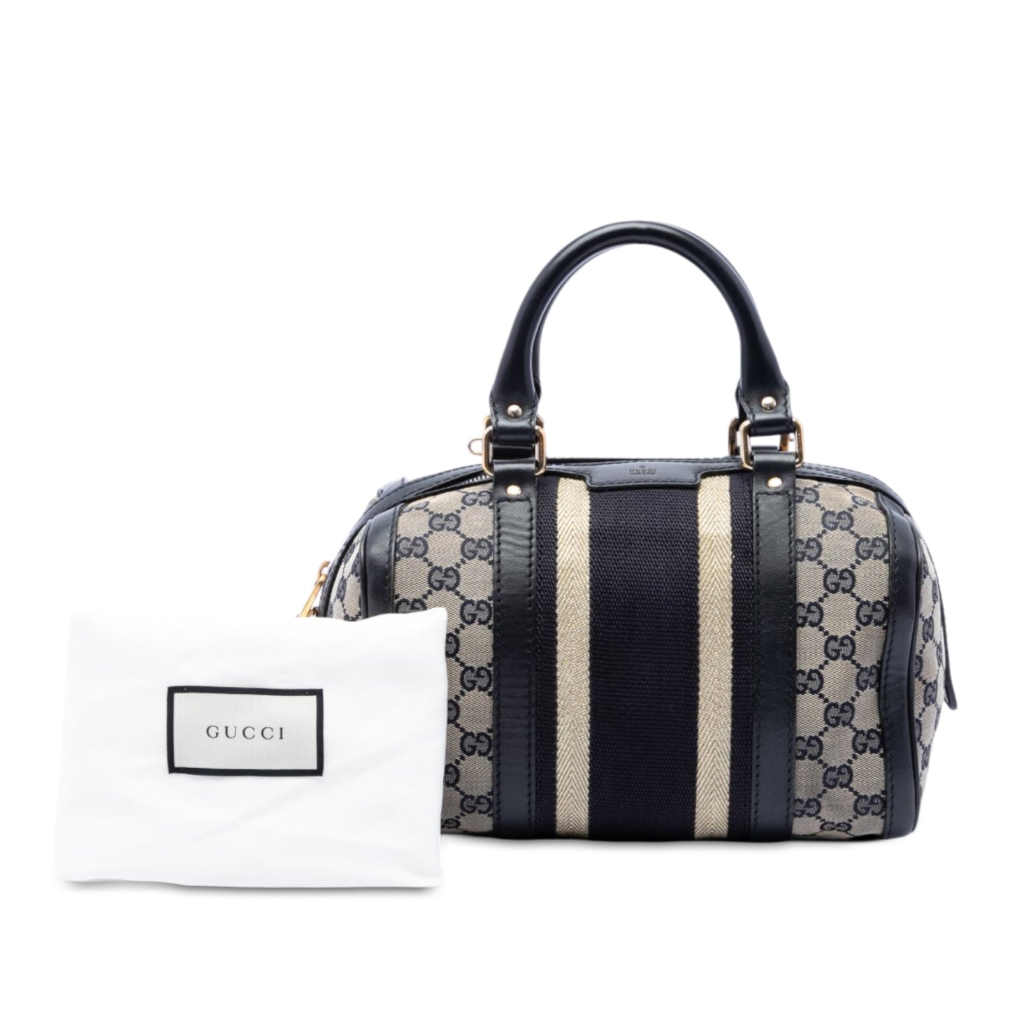 Gucci Small GG Canvas Web Joy Boston Bag