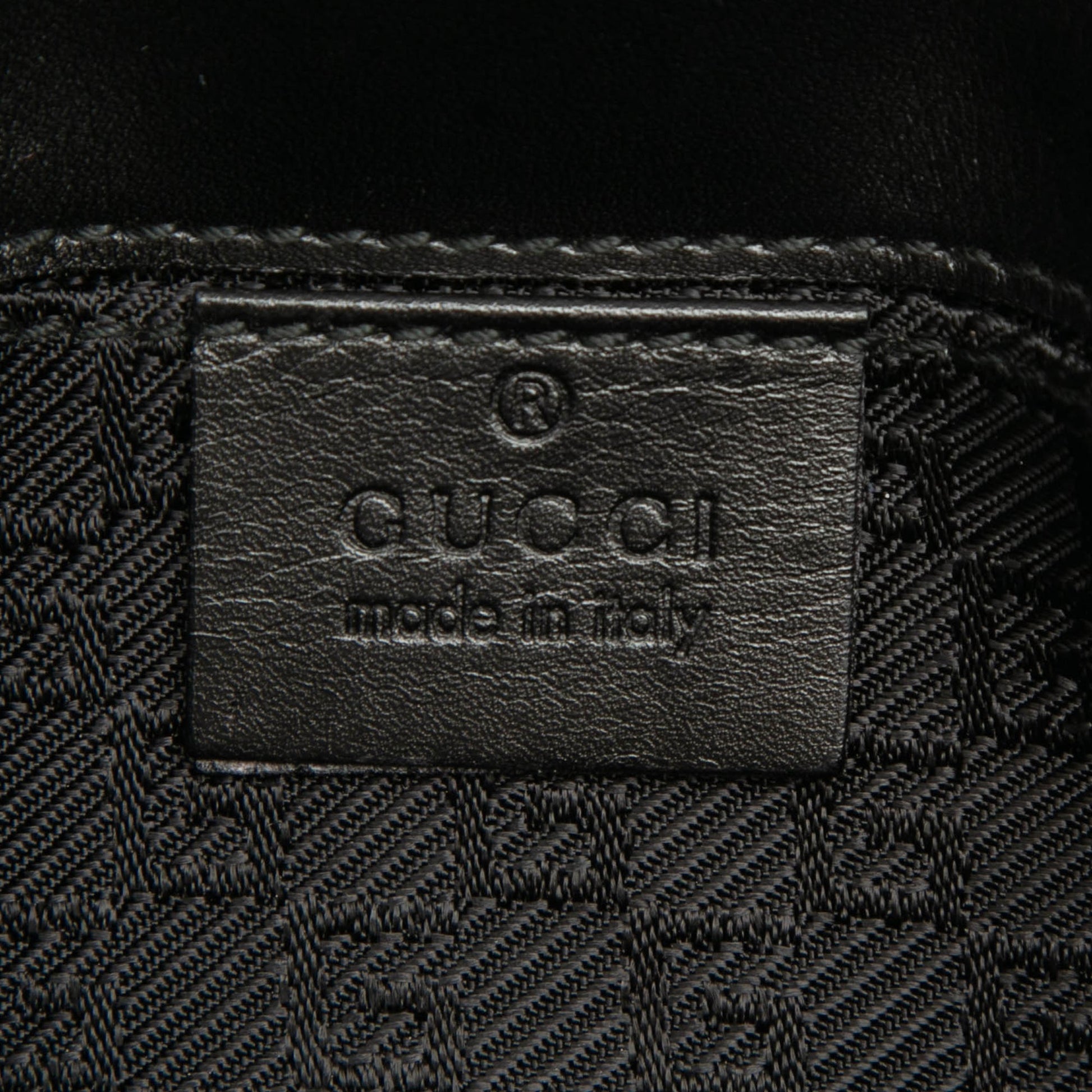 Gucci Suede Tiger Head Chain Shoulder Bag