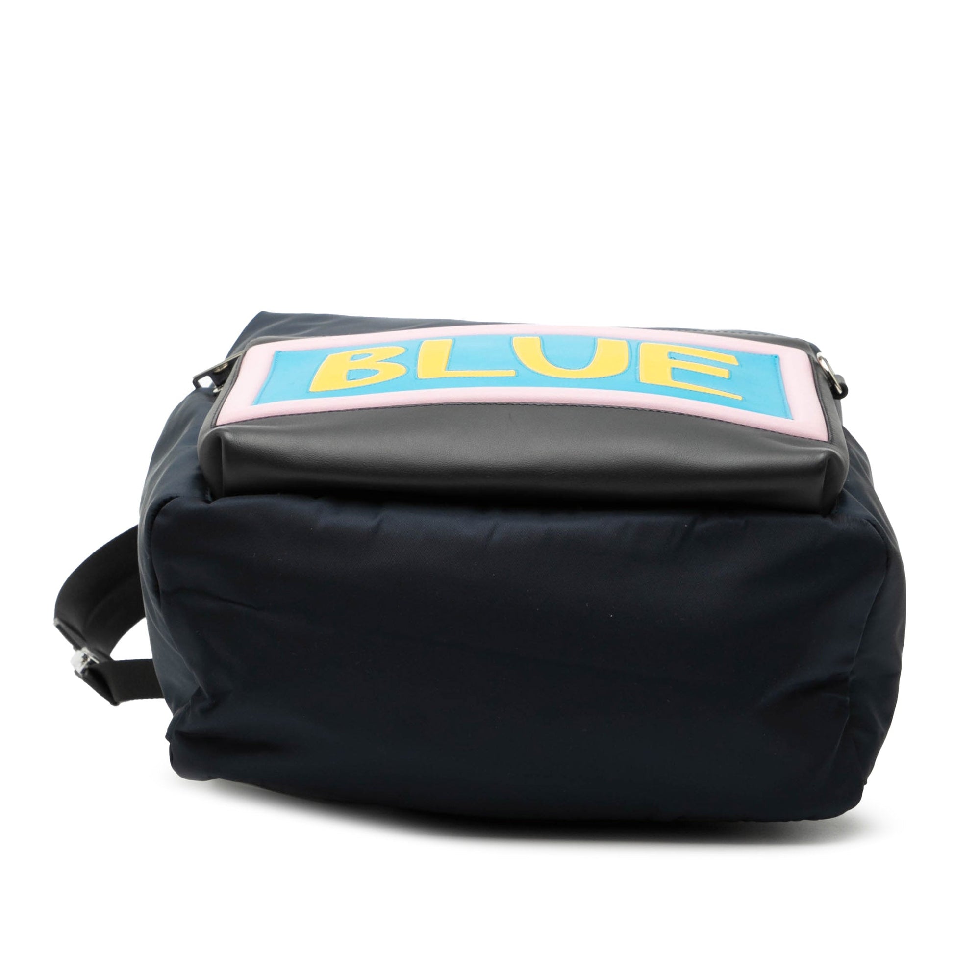 Fendi Nylon Vocabulary Blue Backpack