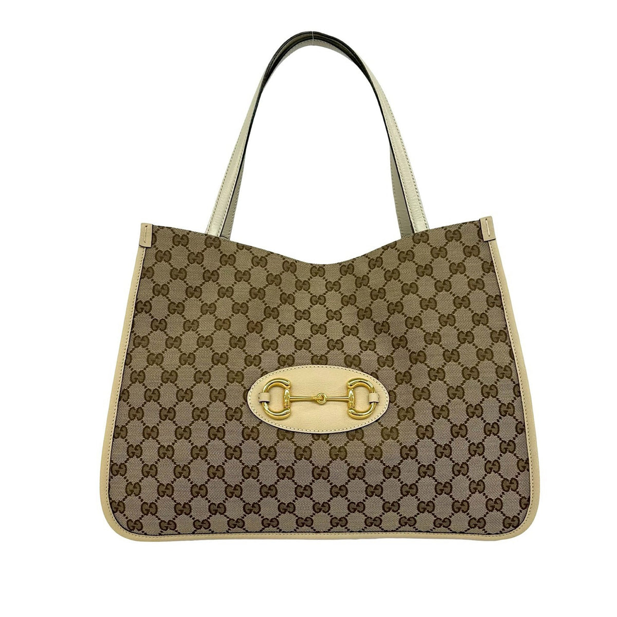 Gucci Medium GG Canvas Horsebit 1955 Tote