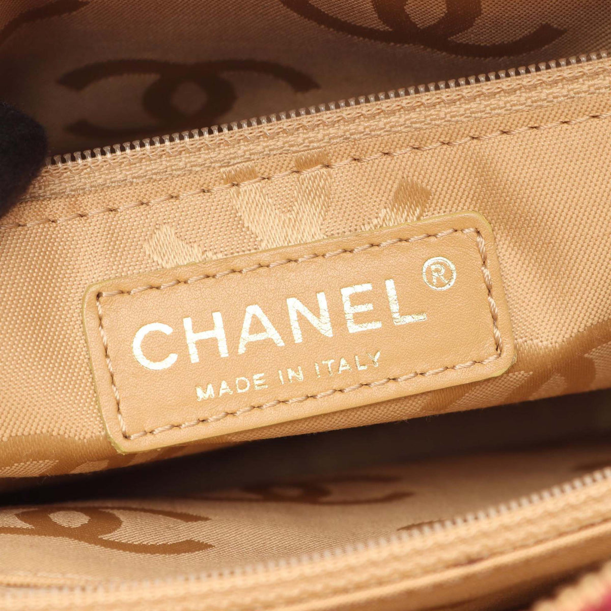 Chanel Leather Wild Stitch Handbag