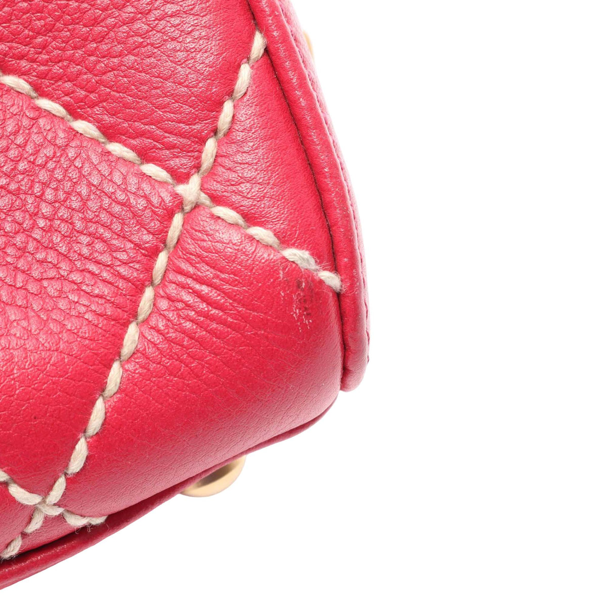 Chanel Leather Wild Stitch Handbag