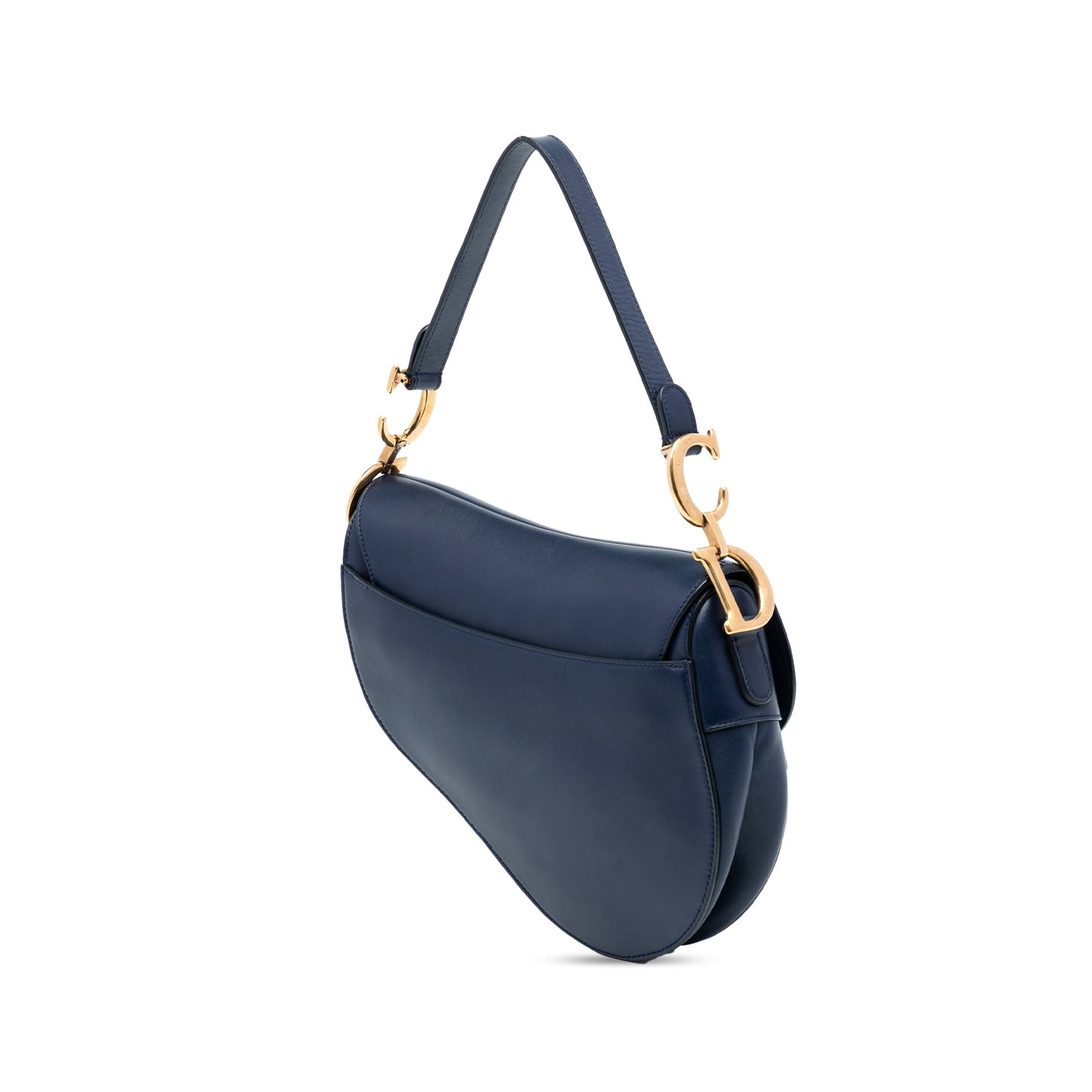 Dior Leather Saddle Bag