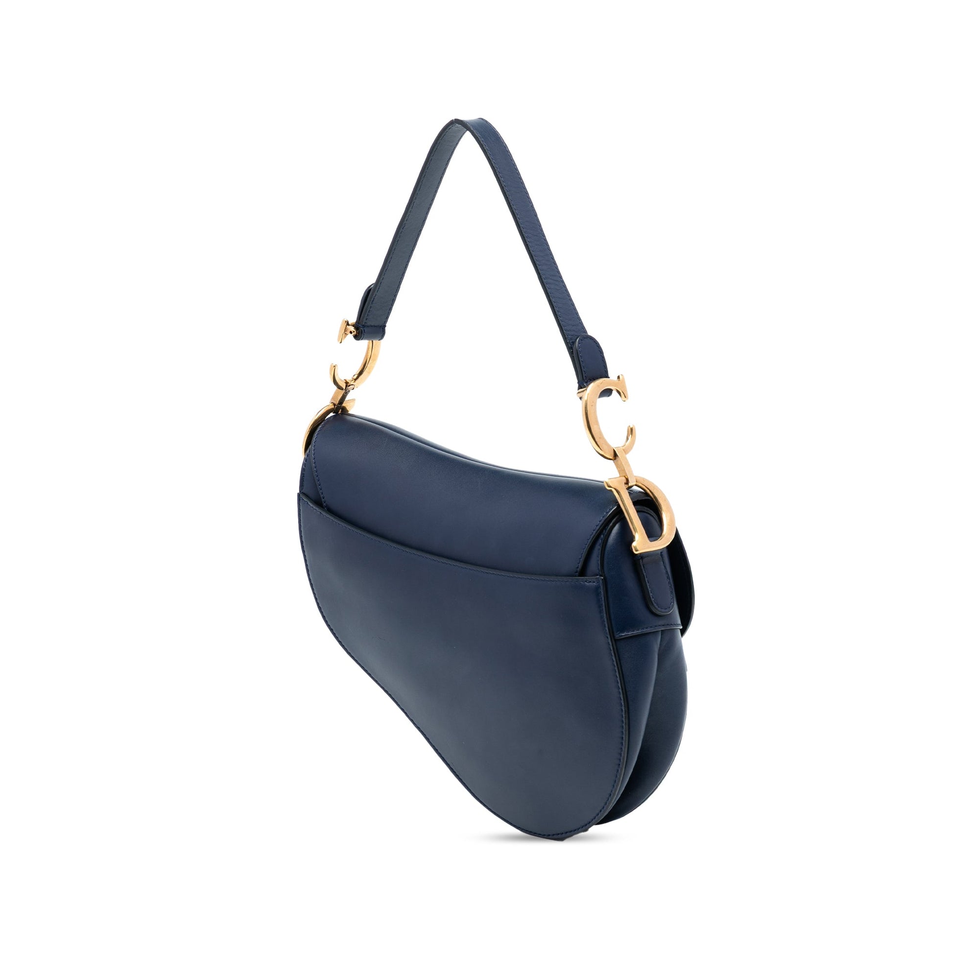 Dior Leather Saddle Bag