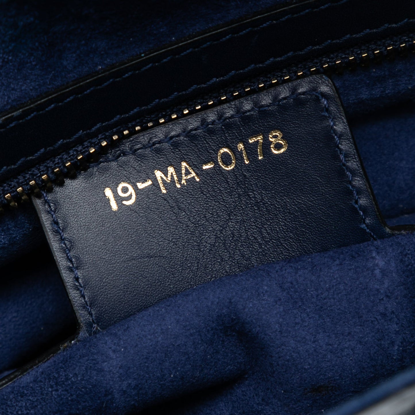 Dior Leather Saddle Bag