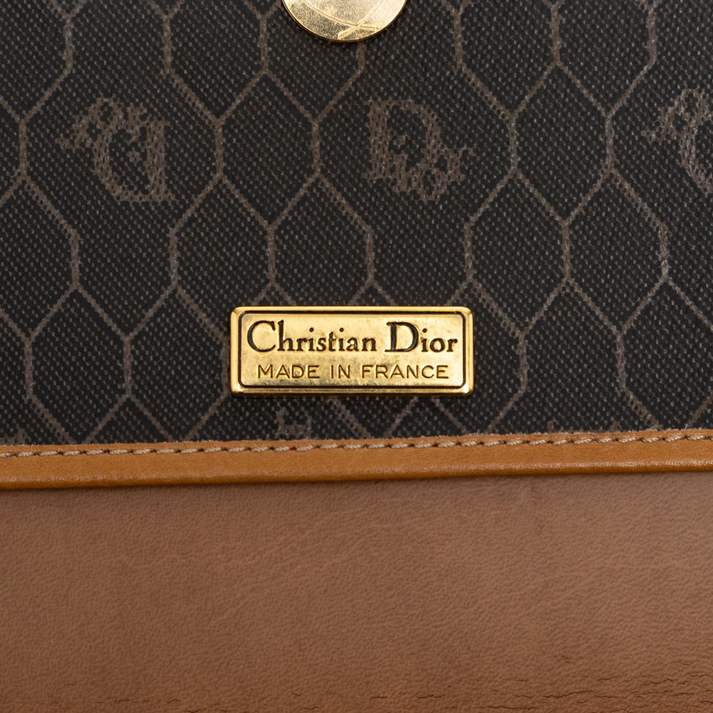 Dior Honeycomb Coated Canvas Crossbody