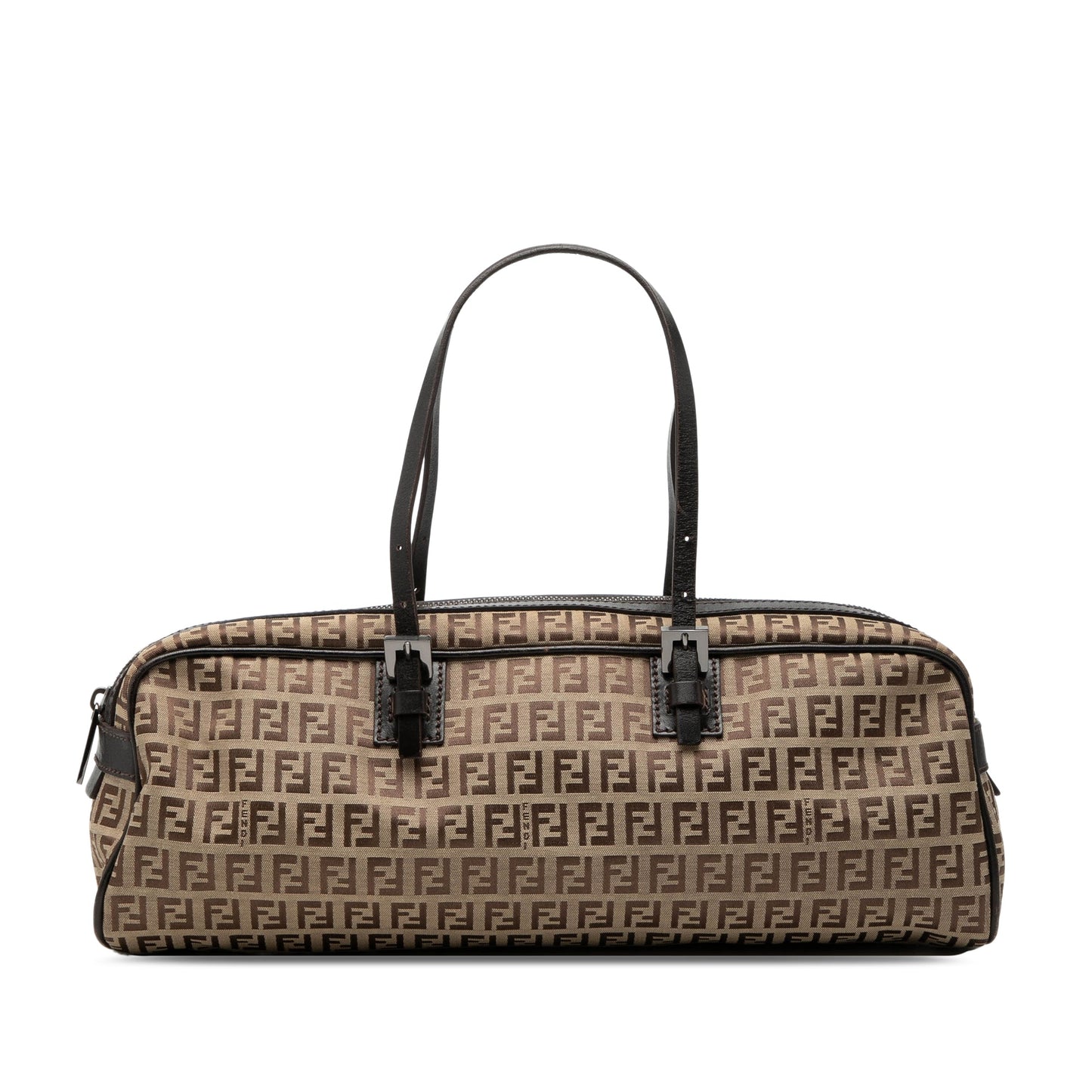 Fendi Zucchino Canvas Handbag