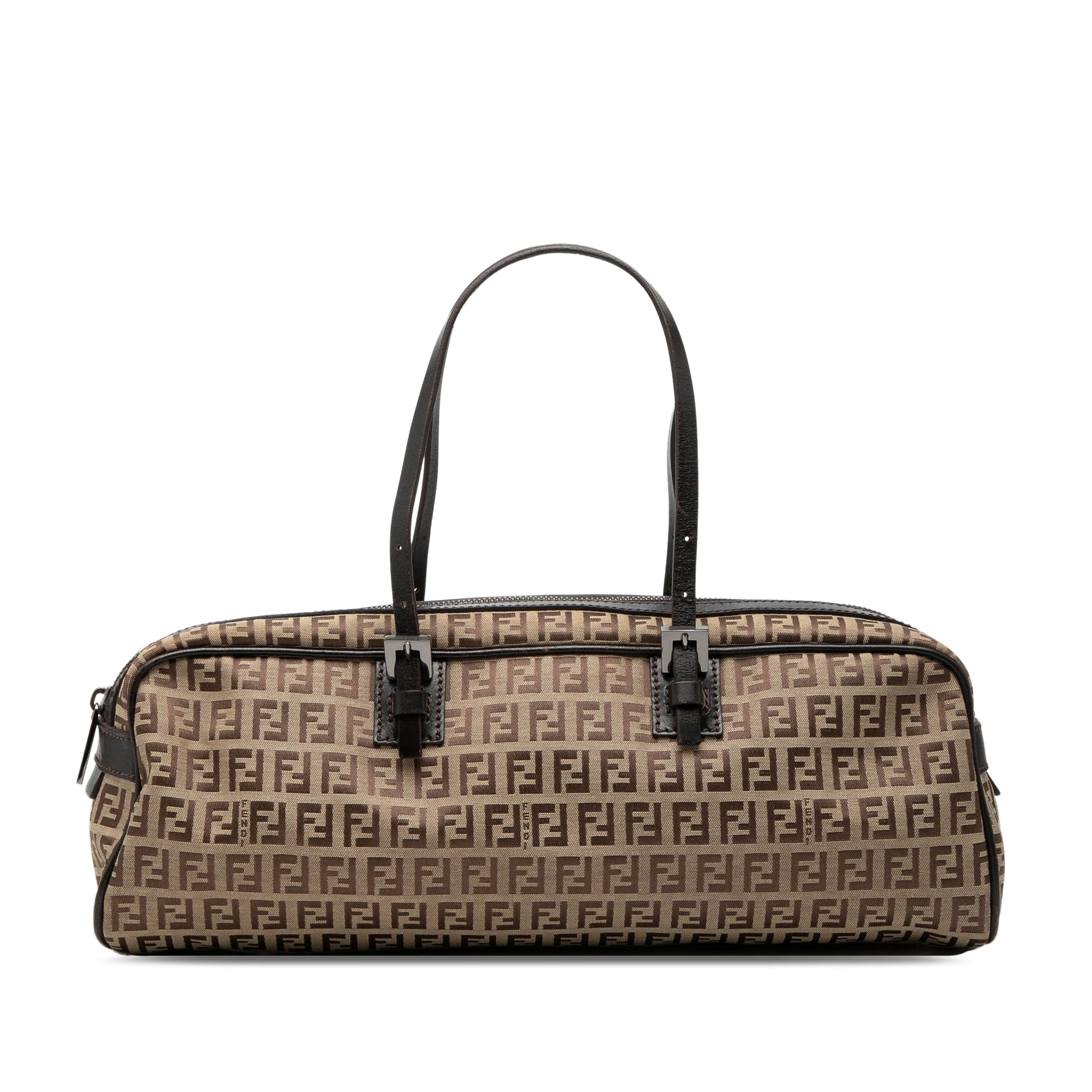 Fendi Zucchino Canvas Handbag
