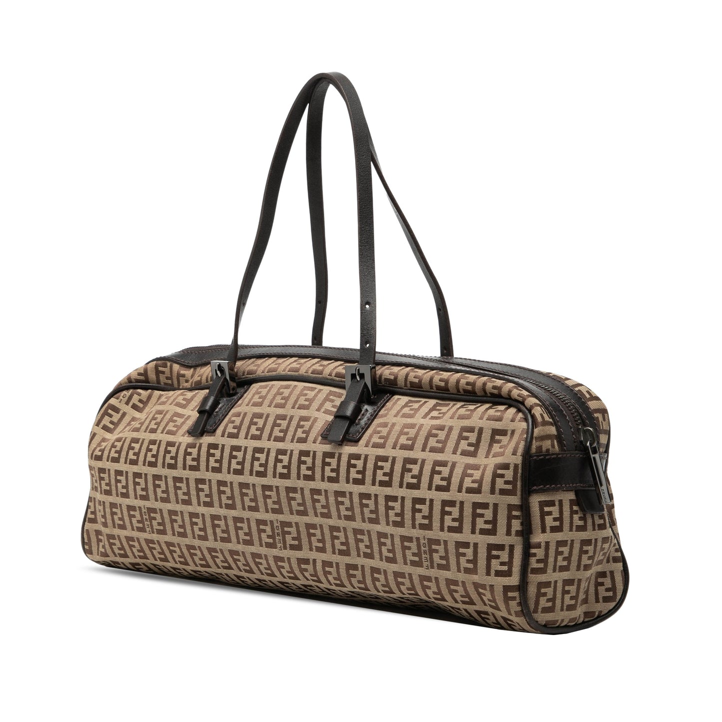 Fendi Zucchino Canvas Handbag