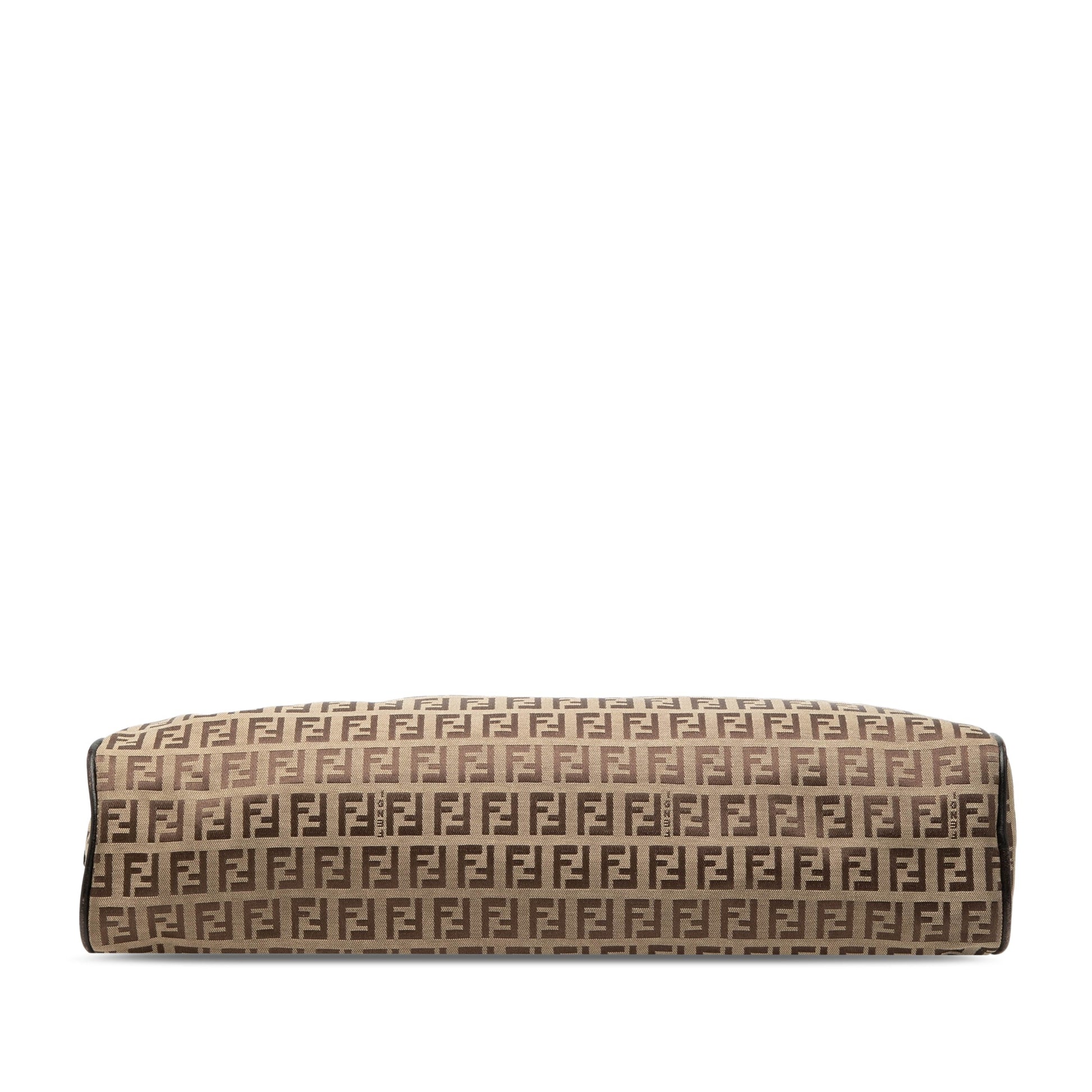 Fendi Zucchino Canvas Handbag