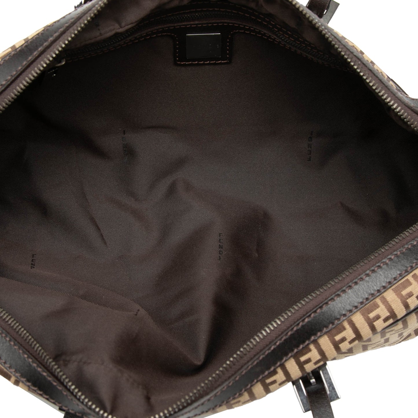 Fendi Zucchino Canvas Handbag