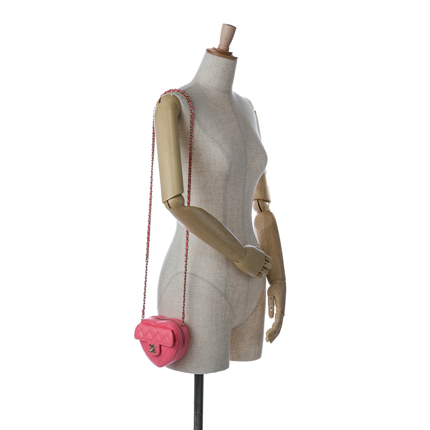Mini Lambskin CC in Love Heart Crossbody