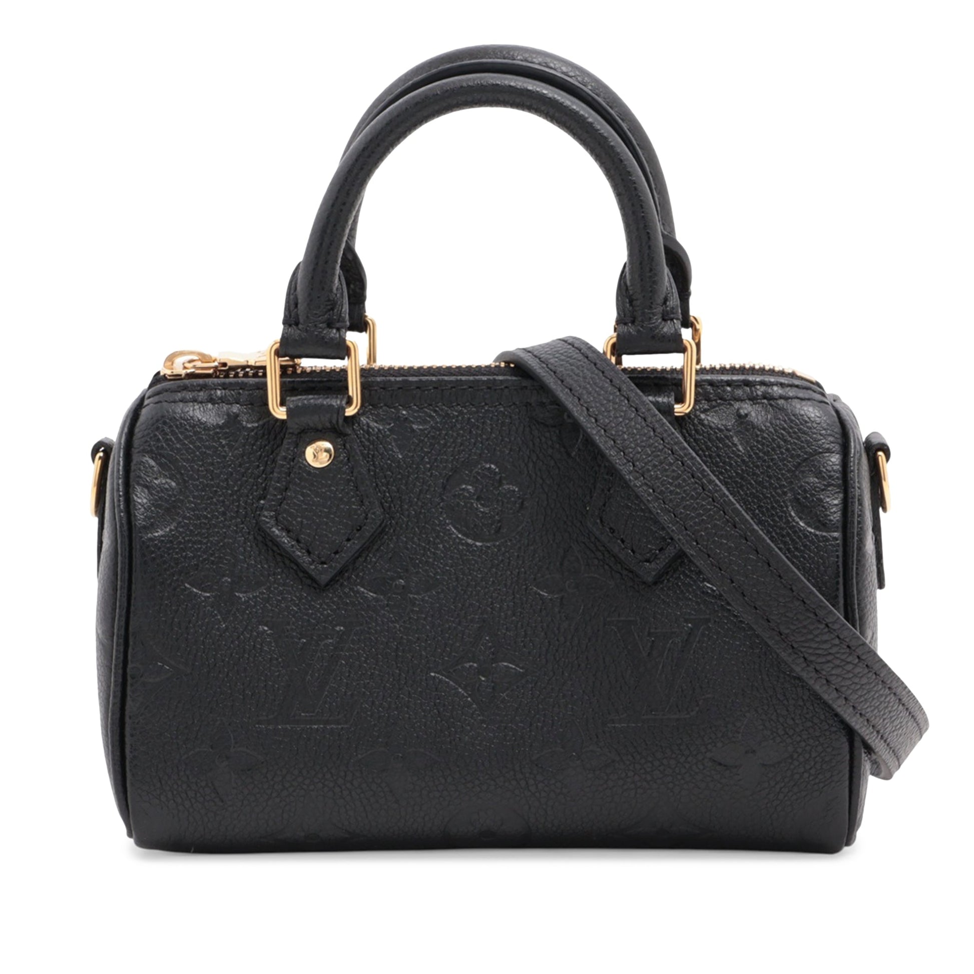 Louis Vuitton Monogram Empreinte Nano Speedy Bandouliere