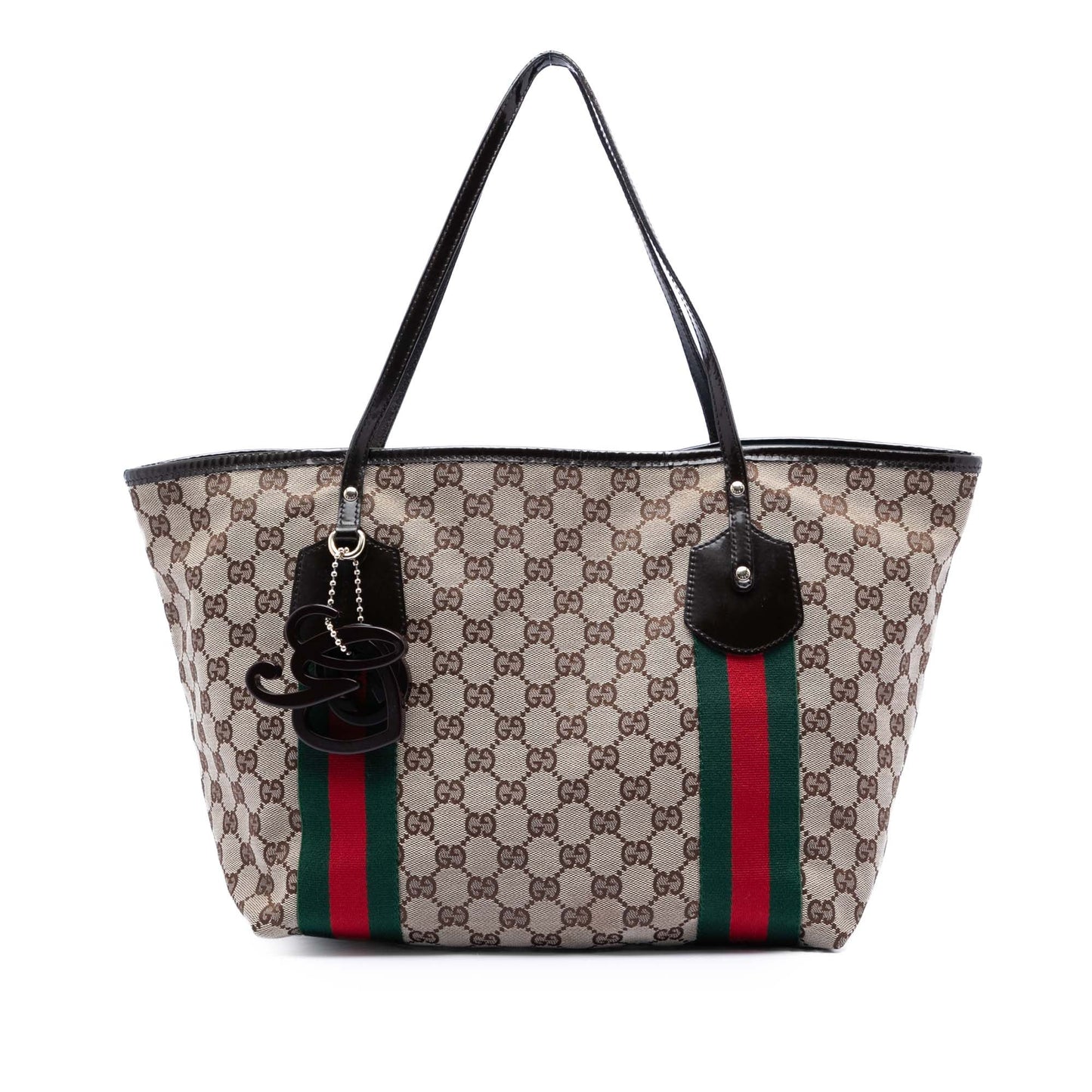 Gucci GG Canvas Web Jolie Tote