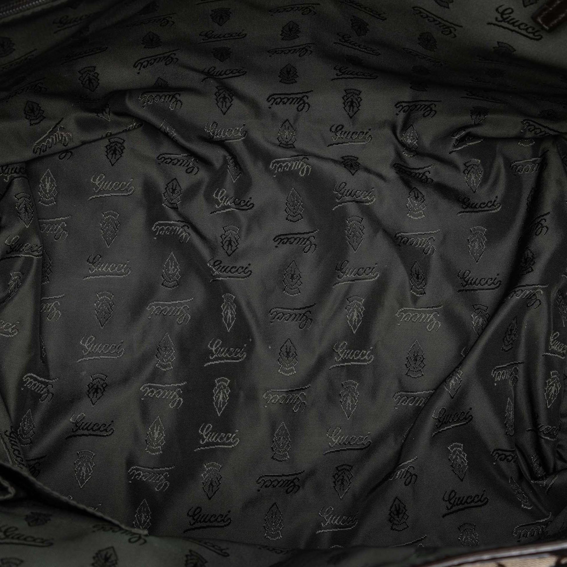 Gucci GG Canvas Web Jolie Tote
